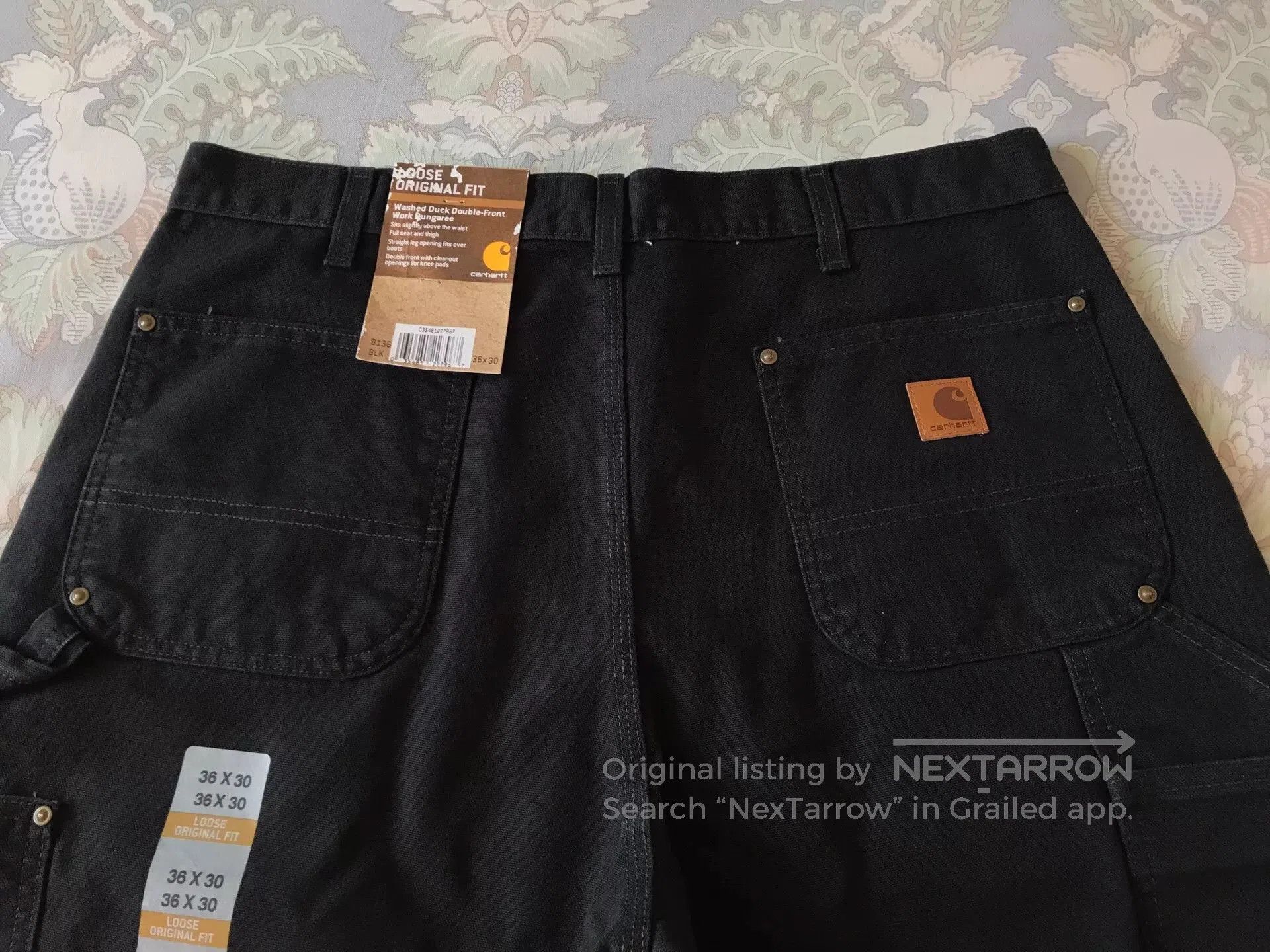 Carhartt Carhartt B136 Work Pants W36L30. Size US 36 / EU 52 - 5 Thumbnail