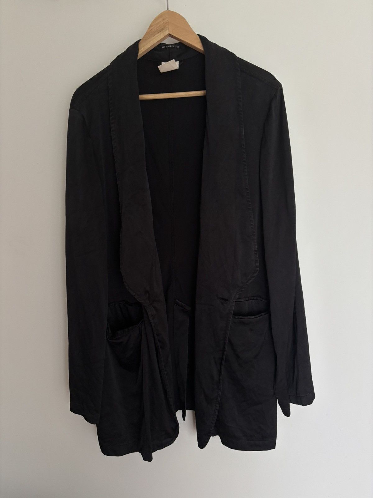 Ann Demeulemeester Ann Demeulemeester Silk Blazer Size M / US 6-8 / IT 42-44 - 1 Thumbnail