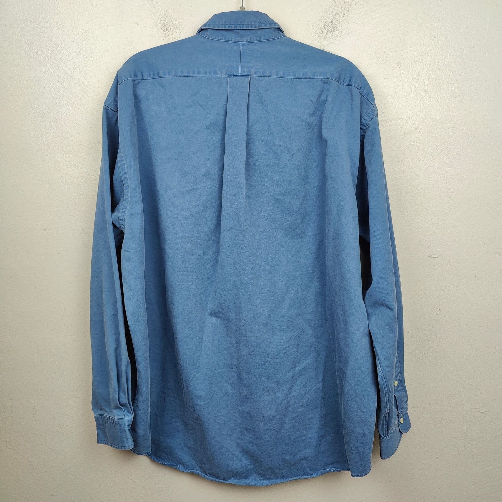 Ralph Lauren Vintage Ralph Lauren Blake Shirt Mens XL Blue Button Up Size US XL / EU 56 / 4 - 5 Thumbnail