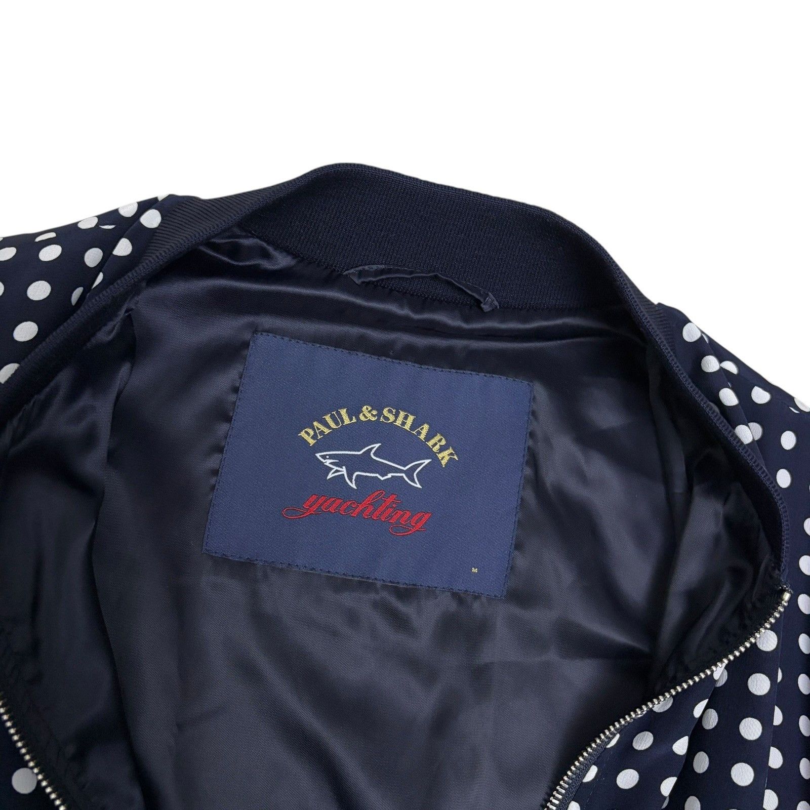 Paul & Shark $1,400 PAUL & SHARK 100% SILK Jacket LUXURY Coat Medium Size M / US 6-8 / IT 42-44 - 3 Thumbnail