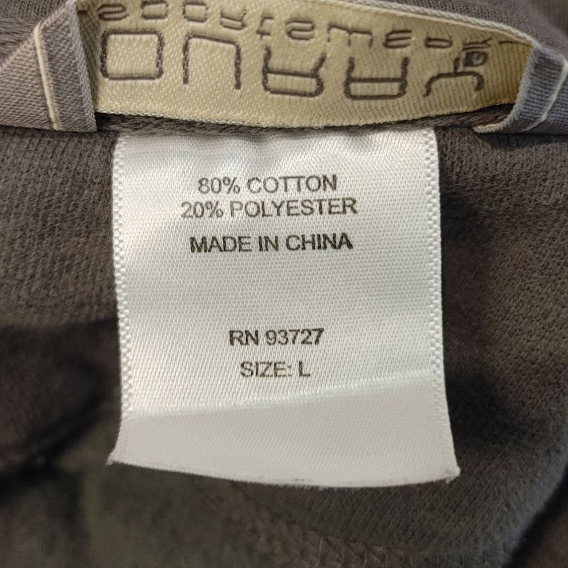 Other Men's Ouray "Colorado" Sportswear Pullover Gray/Brown Hoodie Size US L / EU 52-54 / 3 - 4 Thumbnail