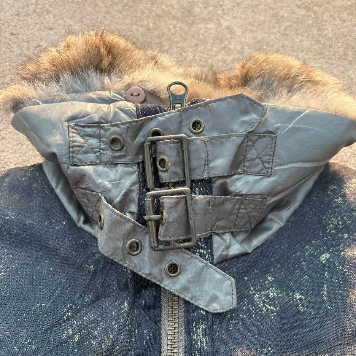 Le Grande Bleu (L.G.B.) Japanese Bondage Fur Vkei Jacket ASM LGB Inspired Size US M / EU 48-50 / 2 - 6 Thumbnail