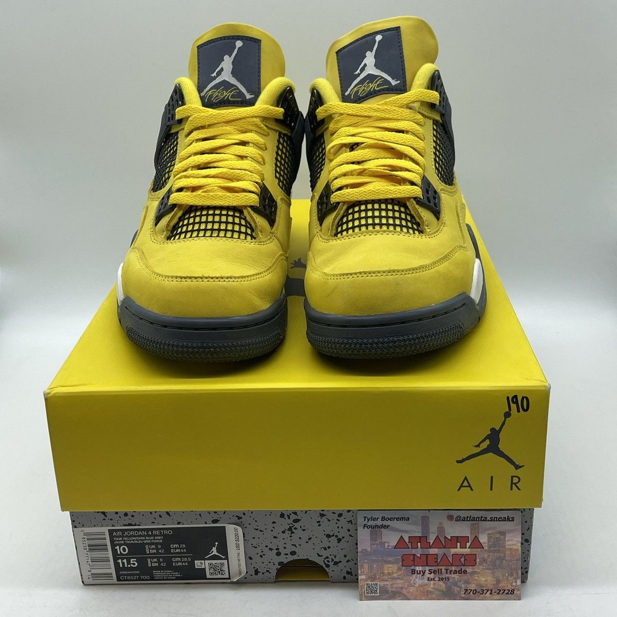 Jordan Brand Air Jordan 4 lightning Size US 10 / EU 43 - 2 Thumbnail