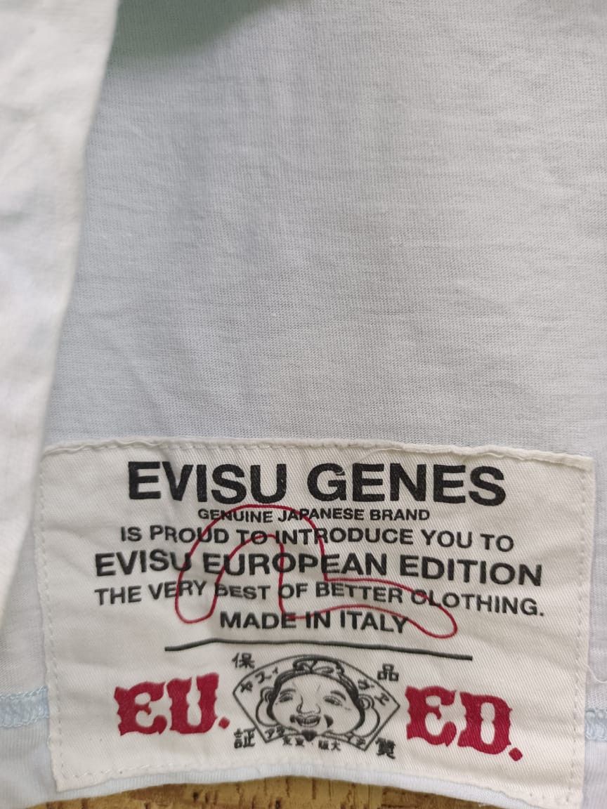 Evisu Vintage Evisu Genes European Edition T Shirt Italy Size US L / EU 52-54 / 3 - 8 Thumbnail
