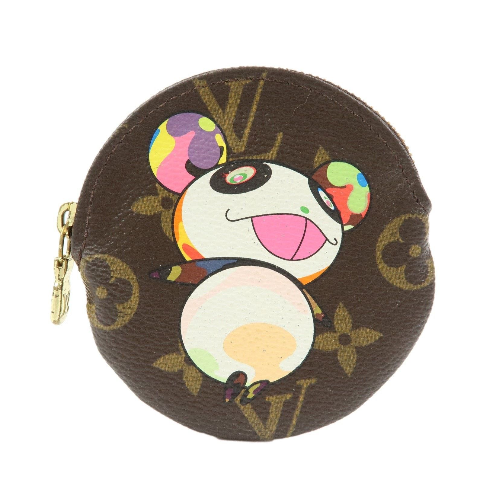Louis Vuitton Louis Vuitton Monogram Porte-Monnaie Rond Panda Coin Case Size ONE SIZE - 1 Thumbnail