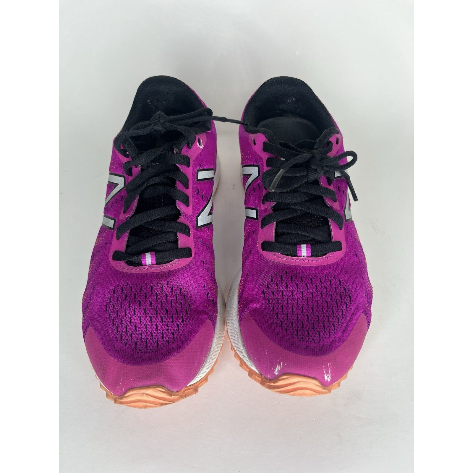 New Balance New Balance Pink Synthetic Gym Running Lace Up Sneakers Wome Size US 7 / IT 37 - 2 Thumbnail