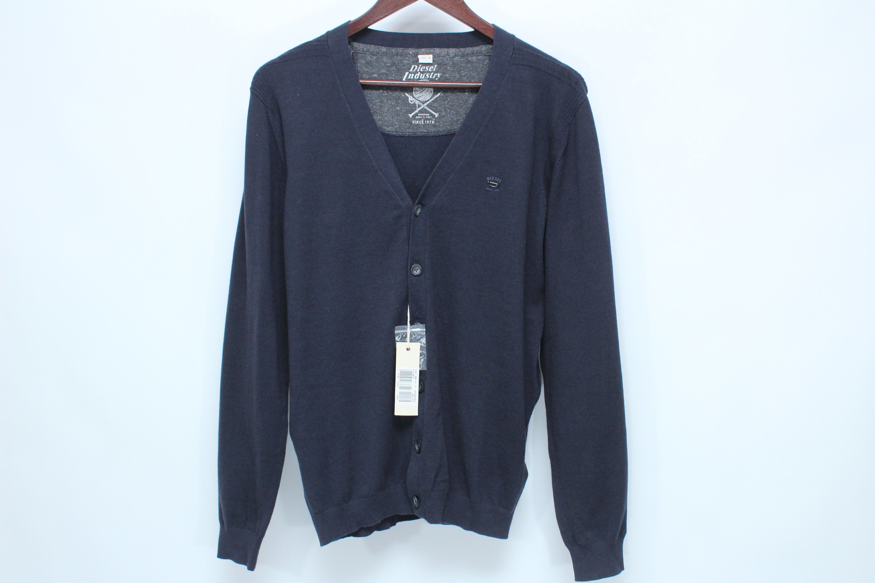 Diesel Diesel Cardigan Sweater Mens Size M New Vintage Rare Size US M / EU 48-50 / 2 - 4 Thumbnail