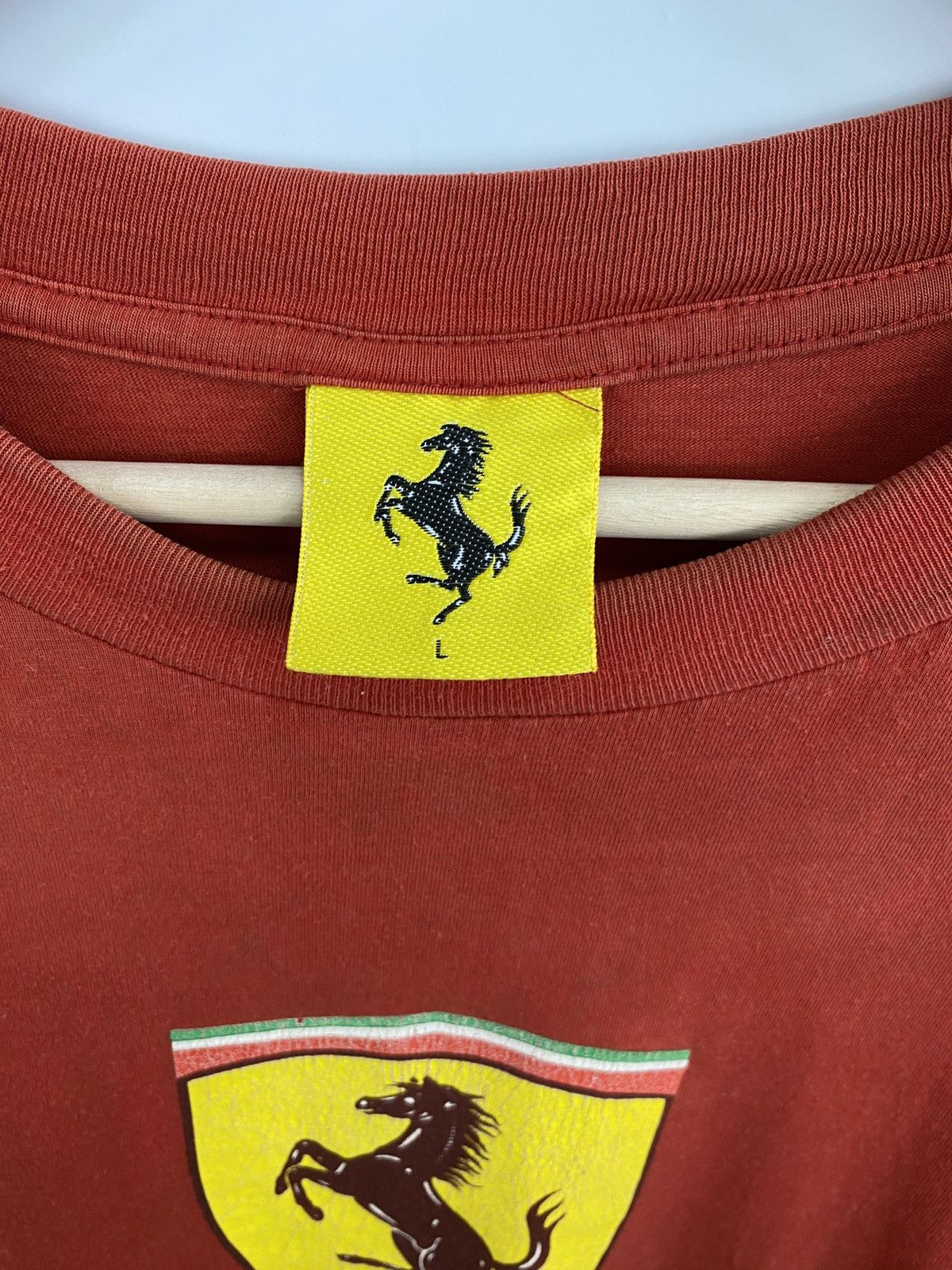 Ferrari 🇮🇹 Vintage 1996 Ferrari Racing F1 Graphic Big logo T-Shirt Size US XL / EU 56 / 4 - 5 Thumbnail