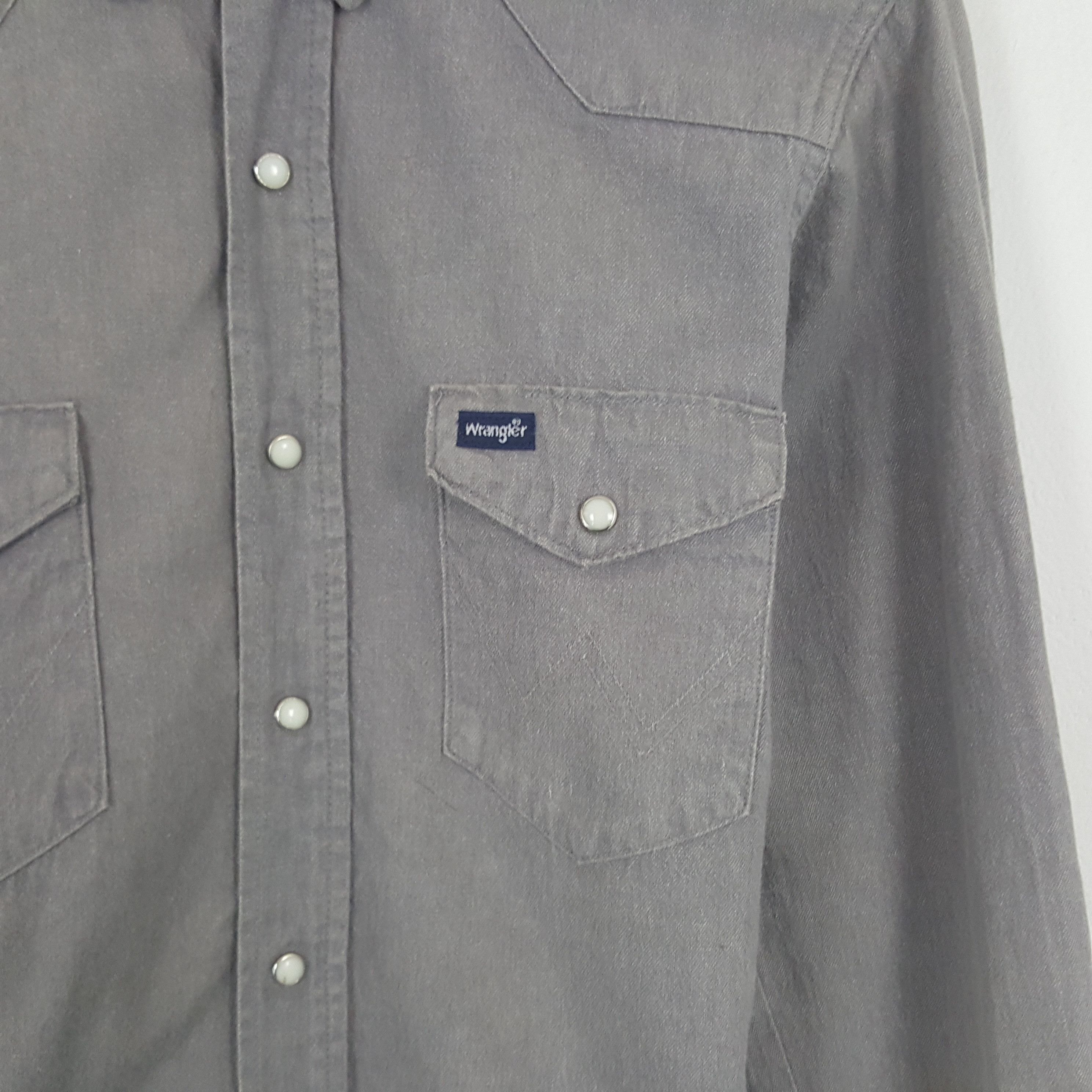 Japanese Brand × Vintage × Wrangler Vintage Wrangler Japan Button Up Shirt Size US S / EU 44-46 / 1 - 2 Thumbnail