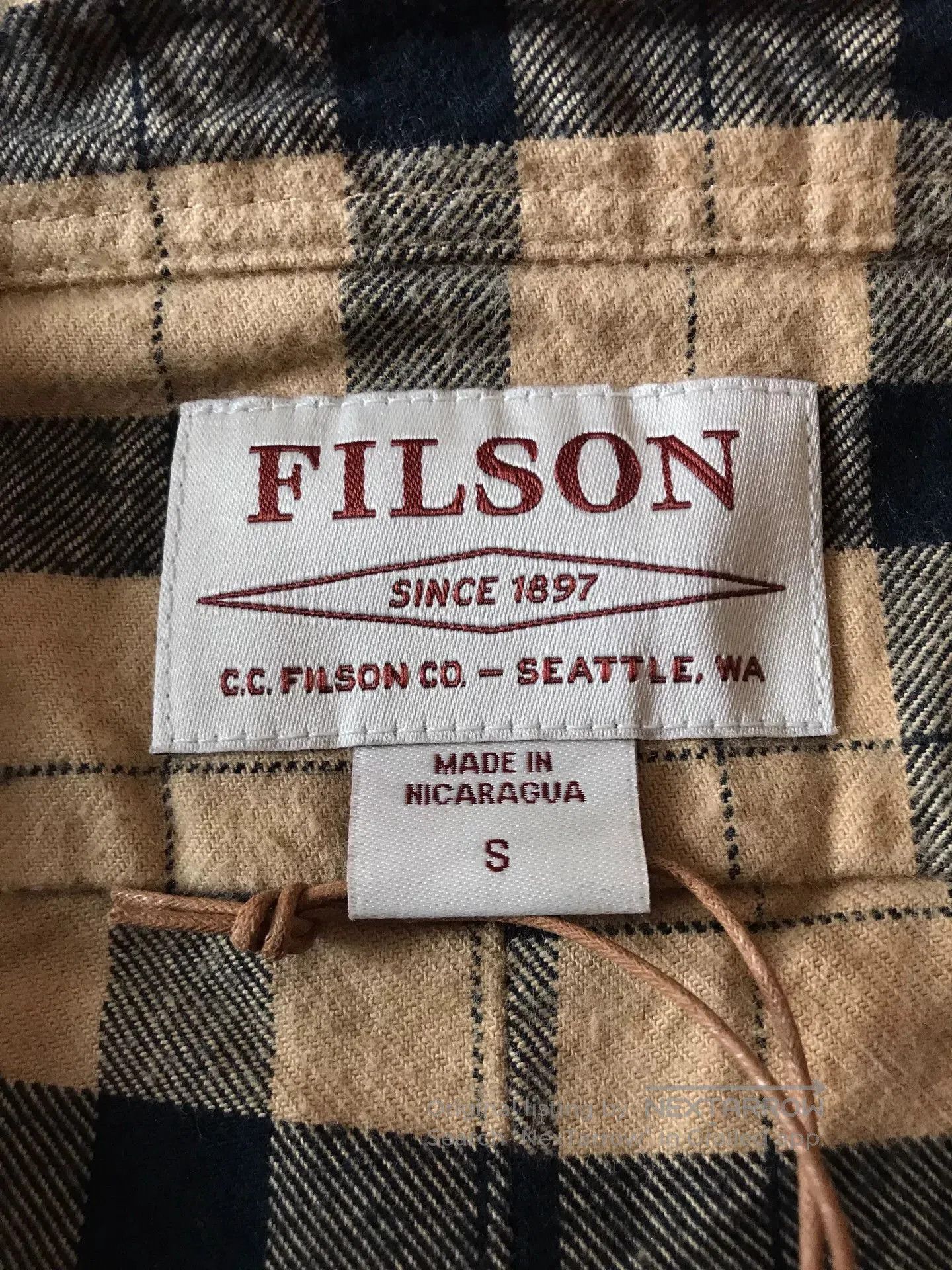 Filson Filson 11012006 Heavy Flannel Work Shirt. Size US S / EU 44-46 / 1 - 7 Thumbnail