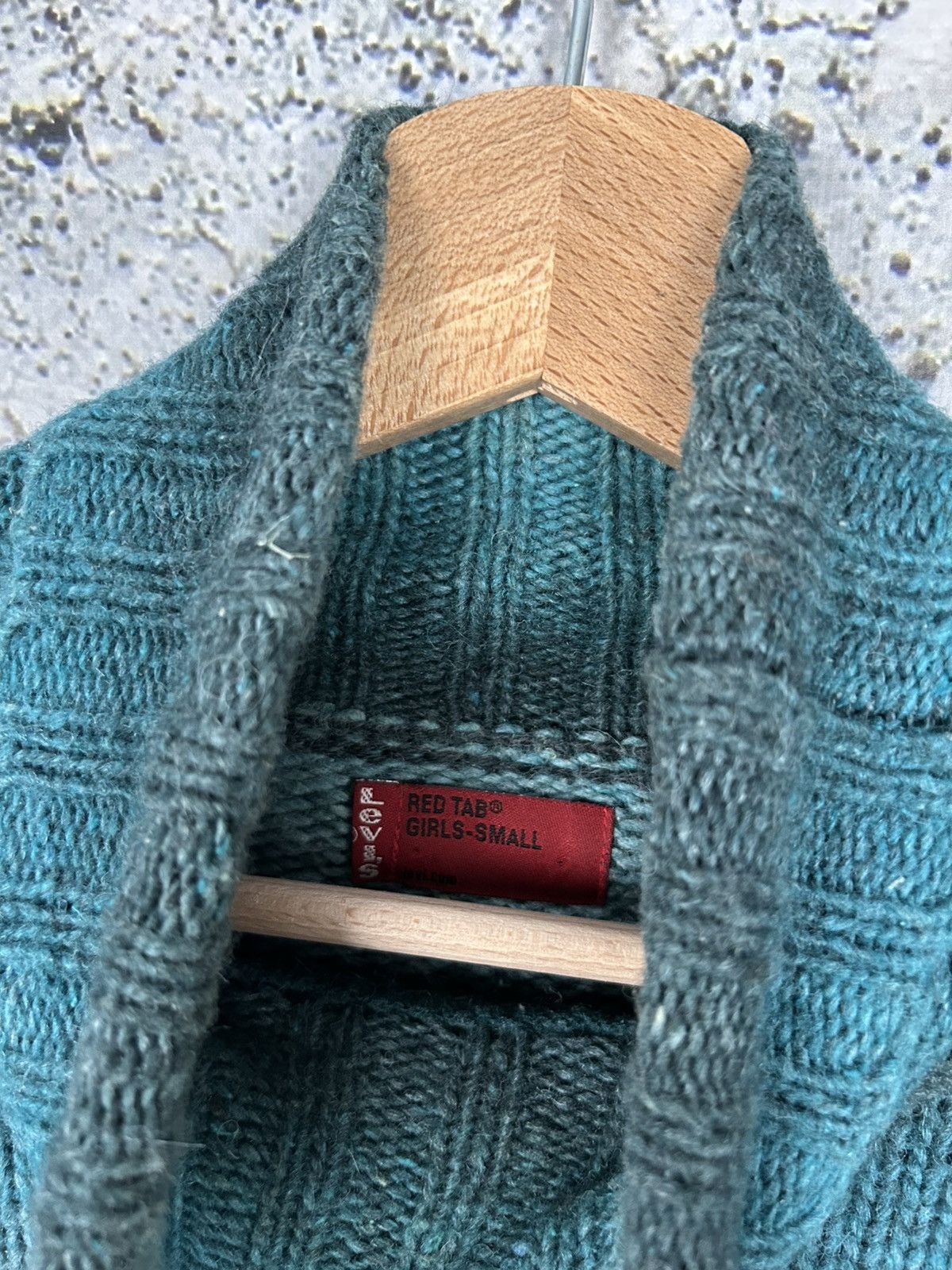 Levi's Vintage Levis 90s Stripped Sweater Knit Avantgarde Punk Size US M / EU 48-50 / 2 - 4 Thumbnail