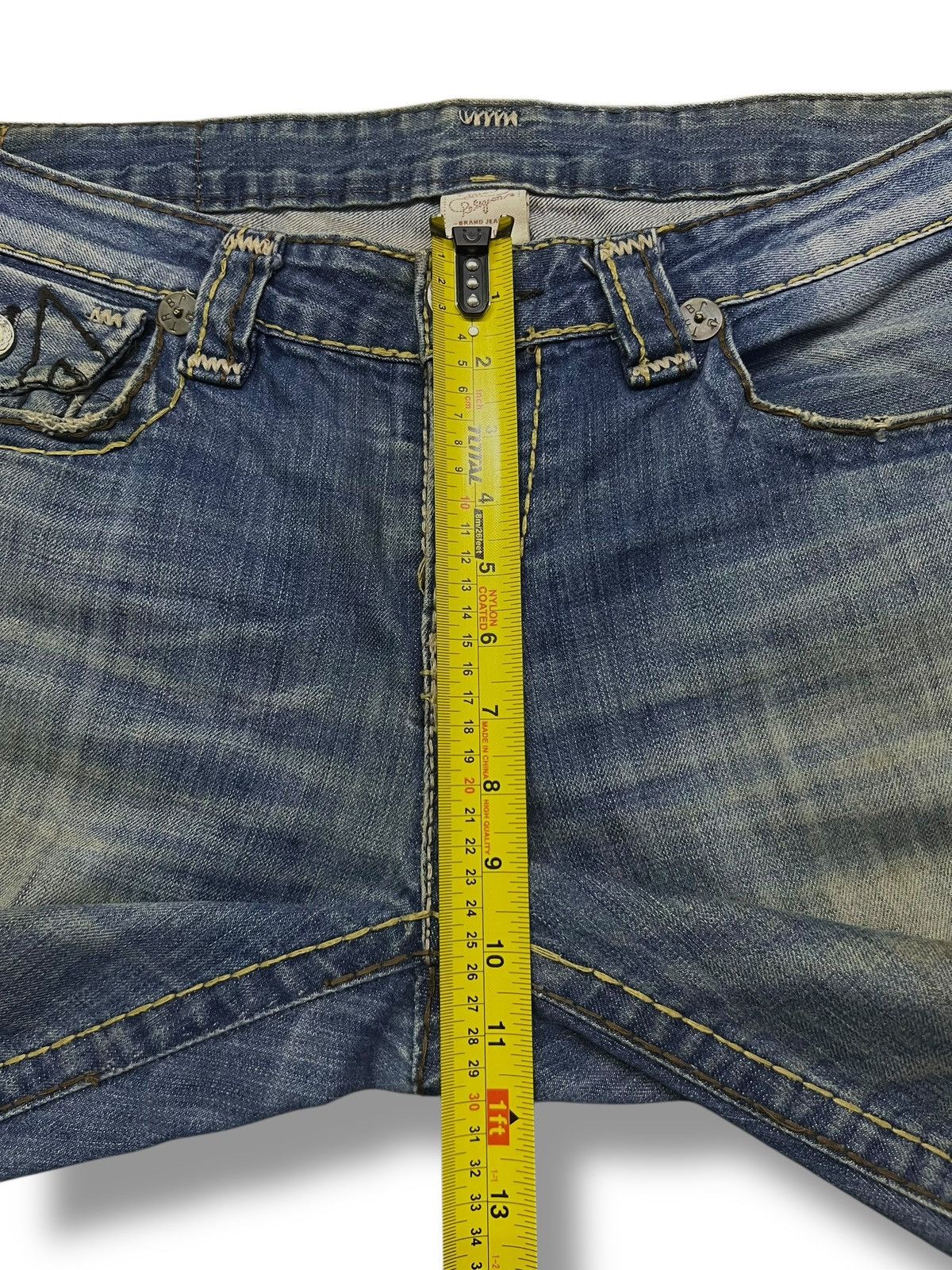 True Religion Vintage 00s True Religion Billy SUPER T Made In USA - W38 Size US 38 / EU 54 - 19 Thumbnail