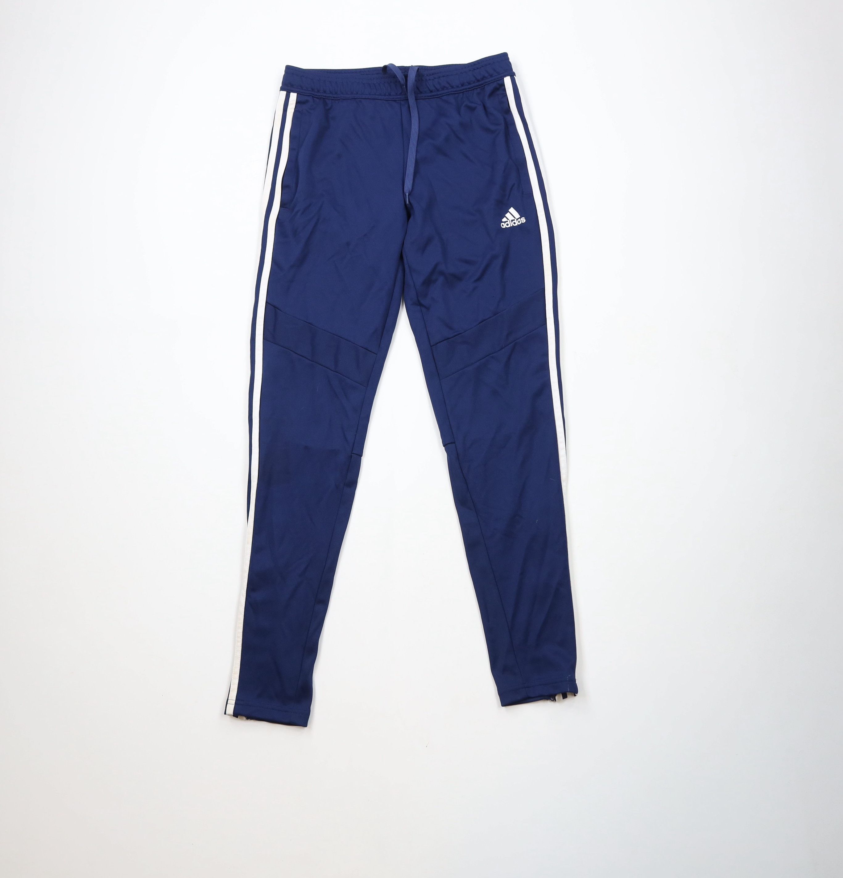 Adidas × Vintage Vintage Y2K Adidas Striped Tapered Soccer Warm Up Pants Blue Size US 32 / EU 48 - 1 Thumbnail
