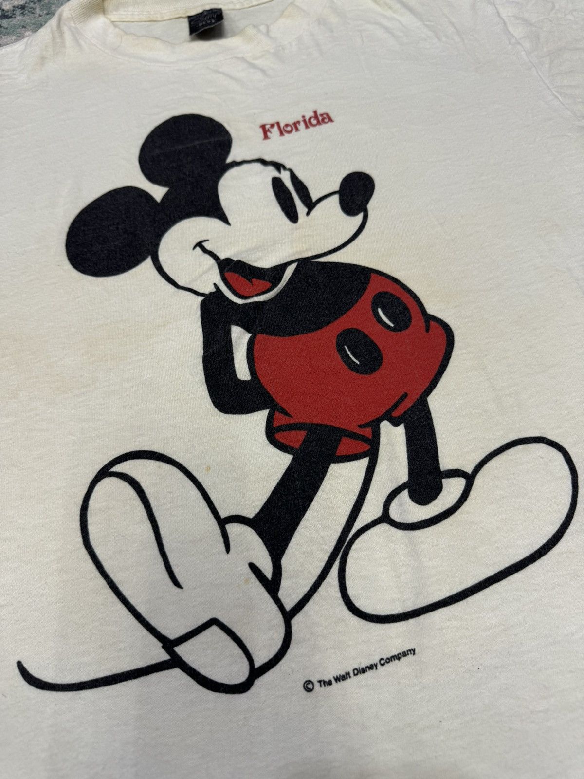 Disney × Mickey Mouse × Vintage VINTAGE 1980s MICKEY MOUSE FLORIDA SHIRT Size US M / EU 48-50 / 2 - 7 Thumbnail