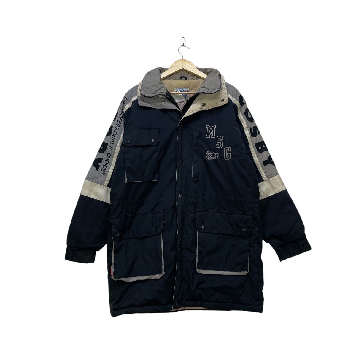 Japanese Brand 💥Vintage Cosby Padded Parka Tactical Multi Pocket Jacket Size US M / EU 48-50 / 2 - 2 Thumbnail