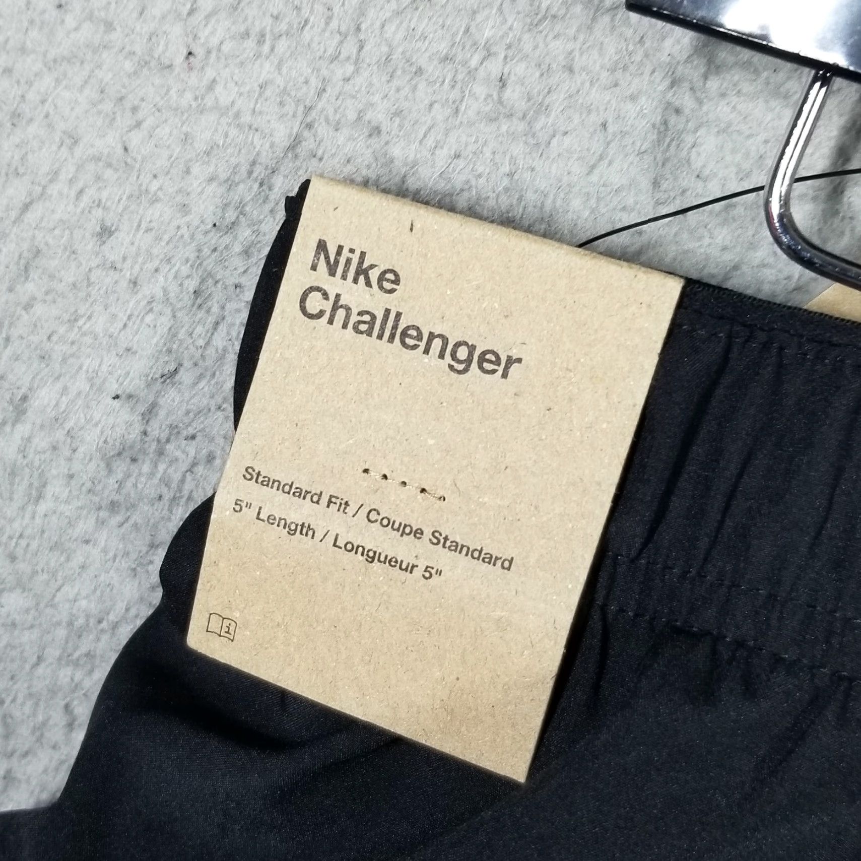 Nike Nike Challenger Coach Running Briefs Shorts 5" XL DV9363-010 Black Mens Size US 36 / EU 52 - 5 Thumbnail