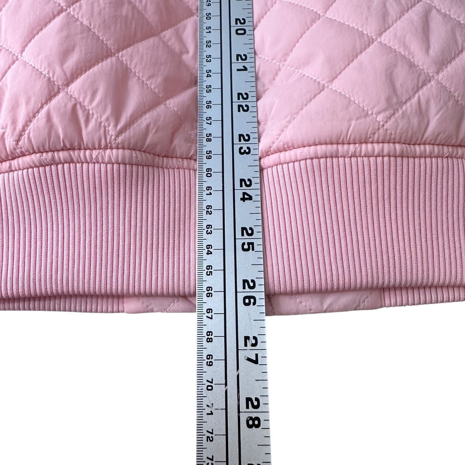Teddy Fresh Teddy Fresh Quilted Puffer Jacket Mens M Pink Green White Size US M / EU 48-50 / 2 - 10 Thumbnail