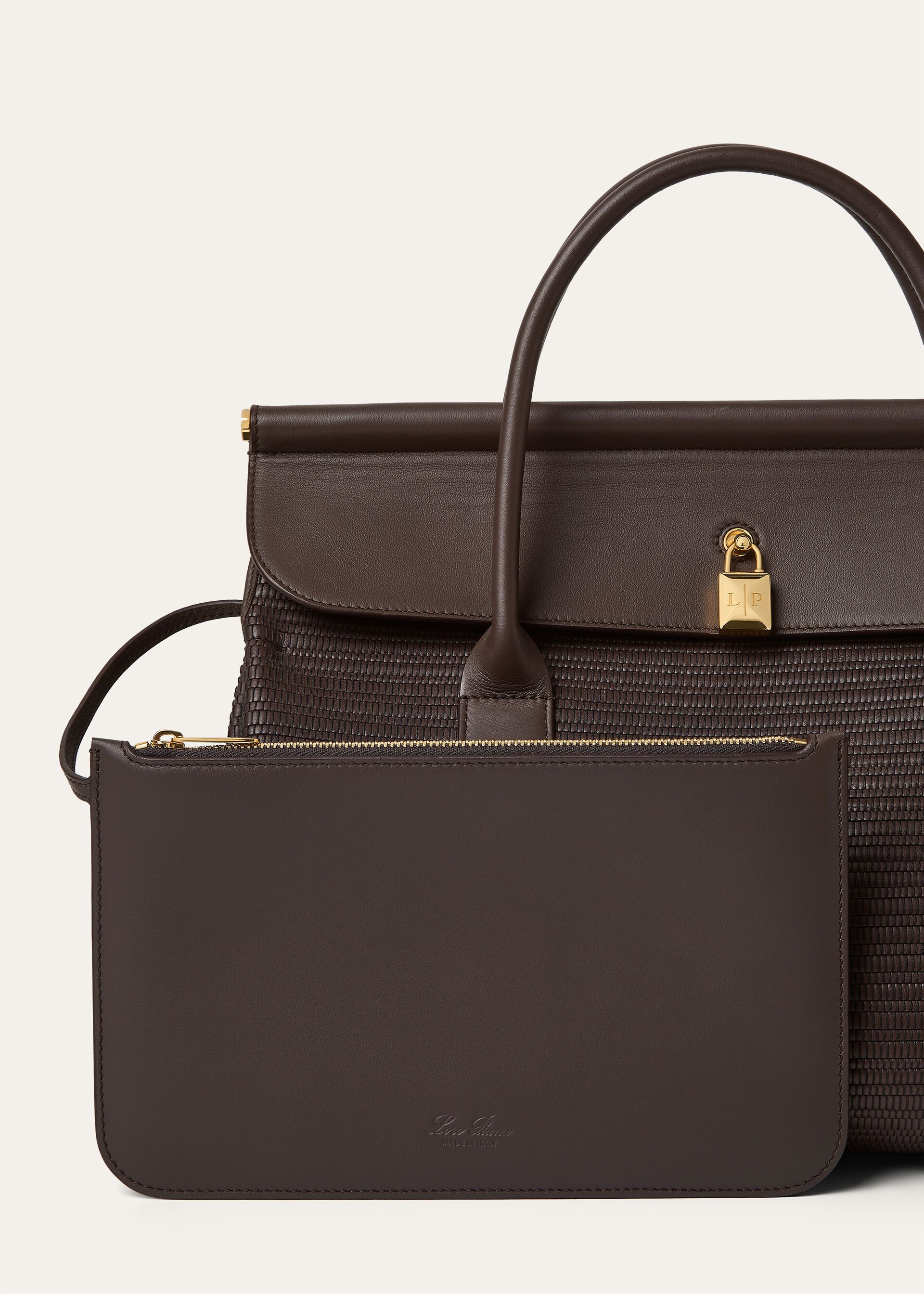 Loro Piana os11x0426 FAQ8908 Size: OS / L32 LoomTote Bag Pecora Nera Size ONE SIZE - 9 Thumbnail