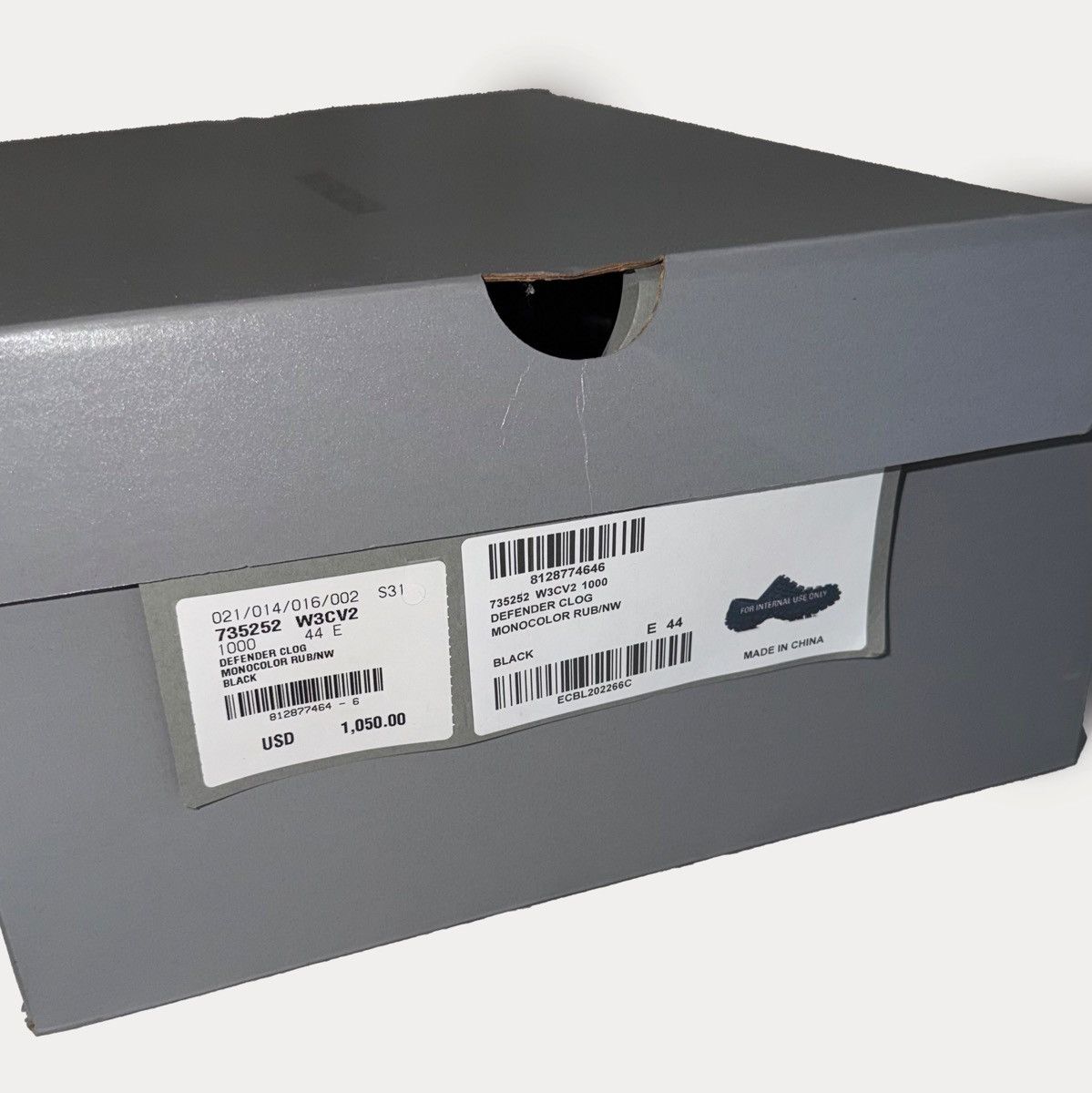 Balenciaga Balenciaga Defender Clog – Black – Size 44 – With Box Size US 11 / EU 44 - 3 Thumbnail