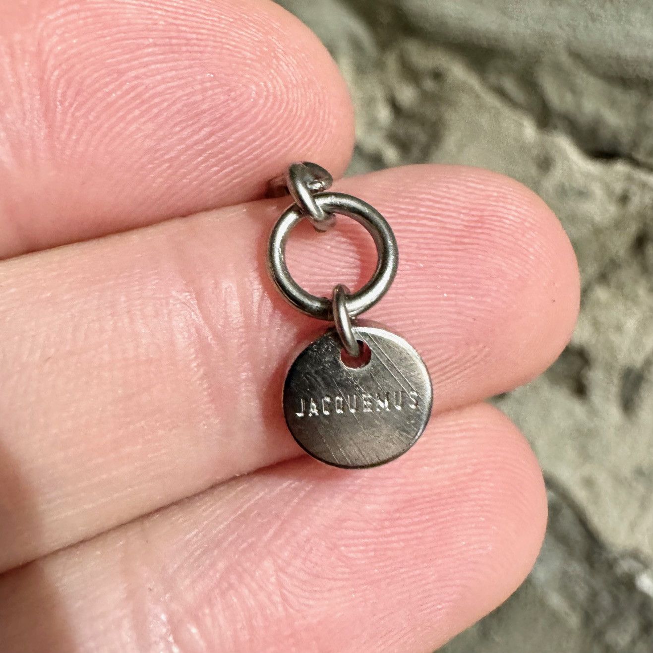 Jacquemus Jacquemus Silver Logo Signature La Chaîne Necklace Size ONE SIZE - 6 Thumbnail