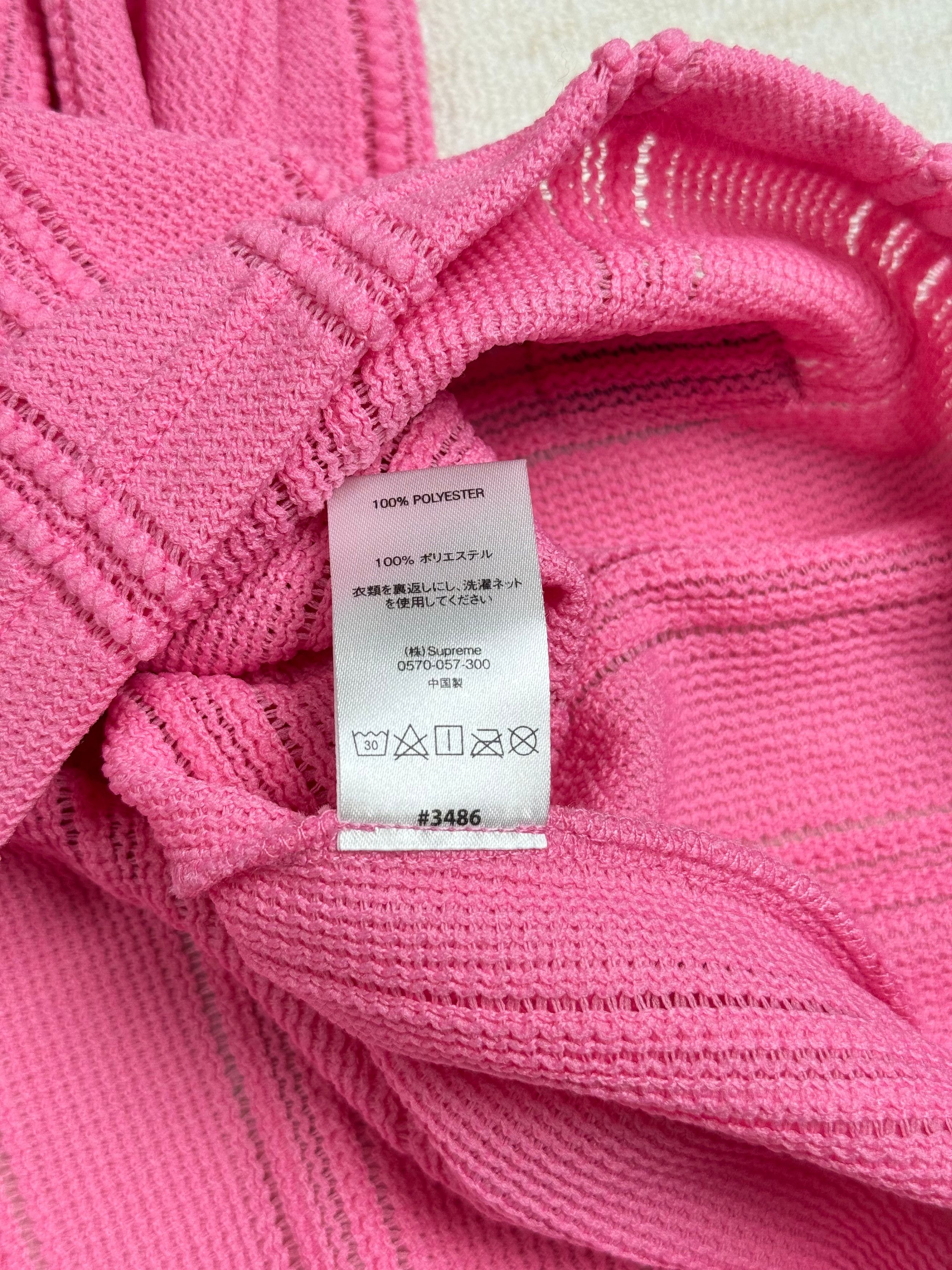 Supreme UNWORN* Supreme Mesh Stripe Football Jersey Size US XL / EU 56 / 4 - 9 Thumbnail
