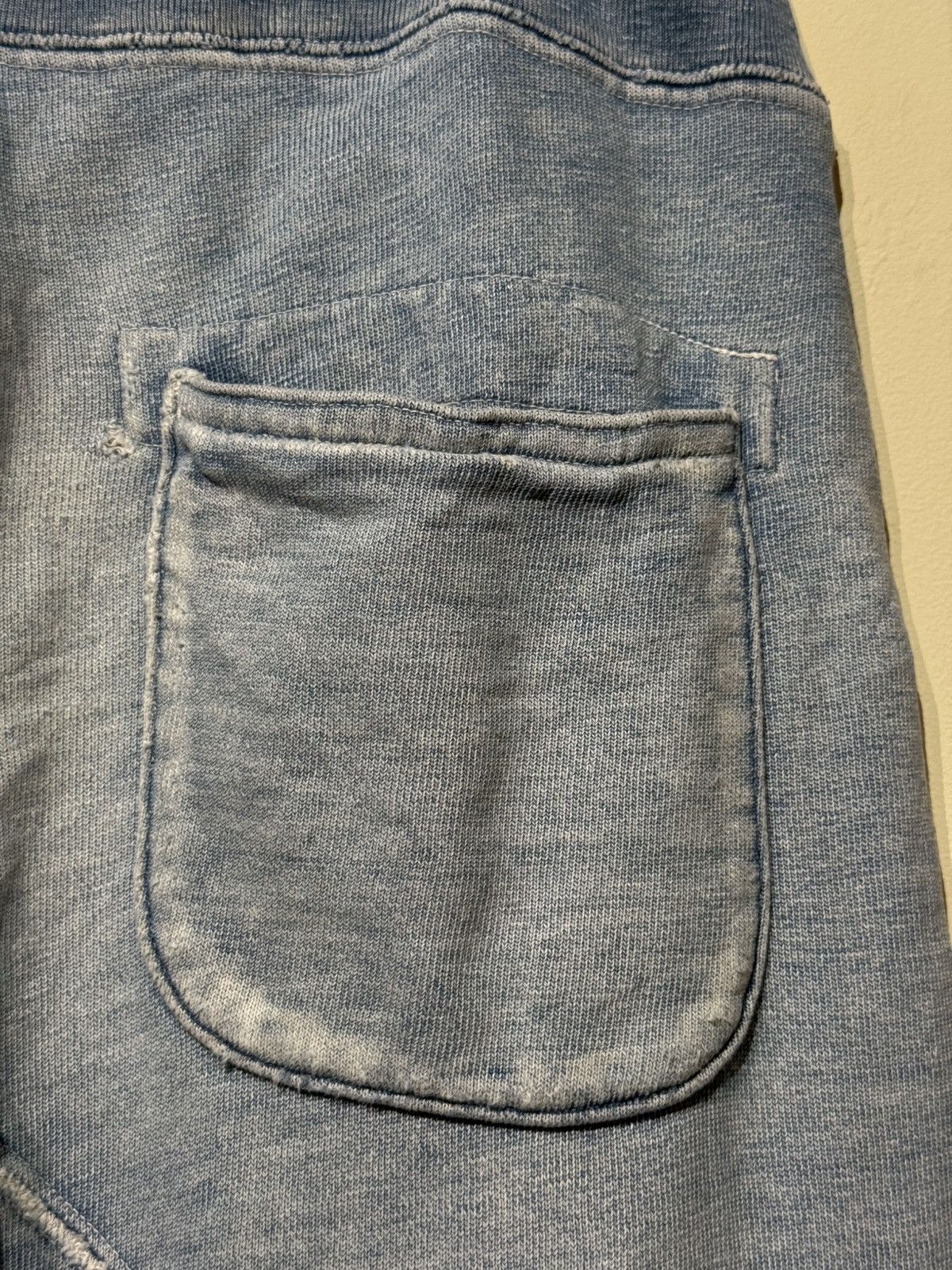 Kapital KAPITAL Vintage Indigo Cargo Sweatpants Japan Size US 34 / EU 50 - 8 Thumbnail
