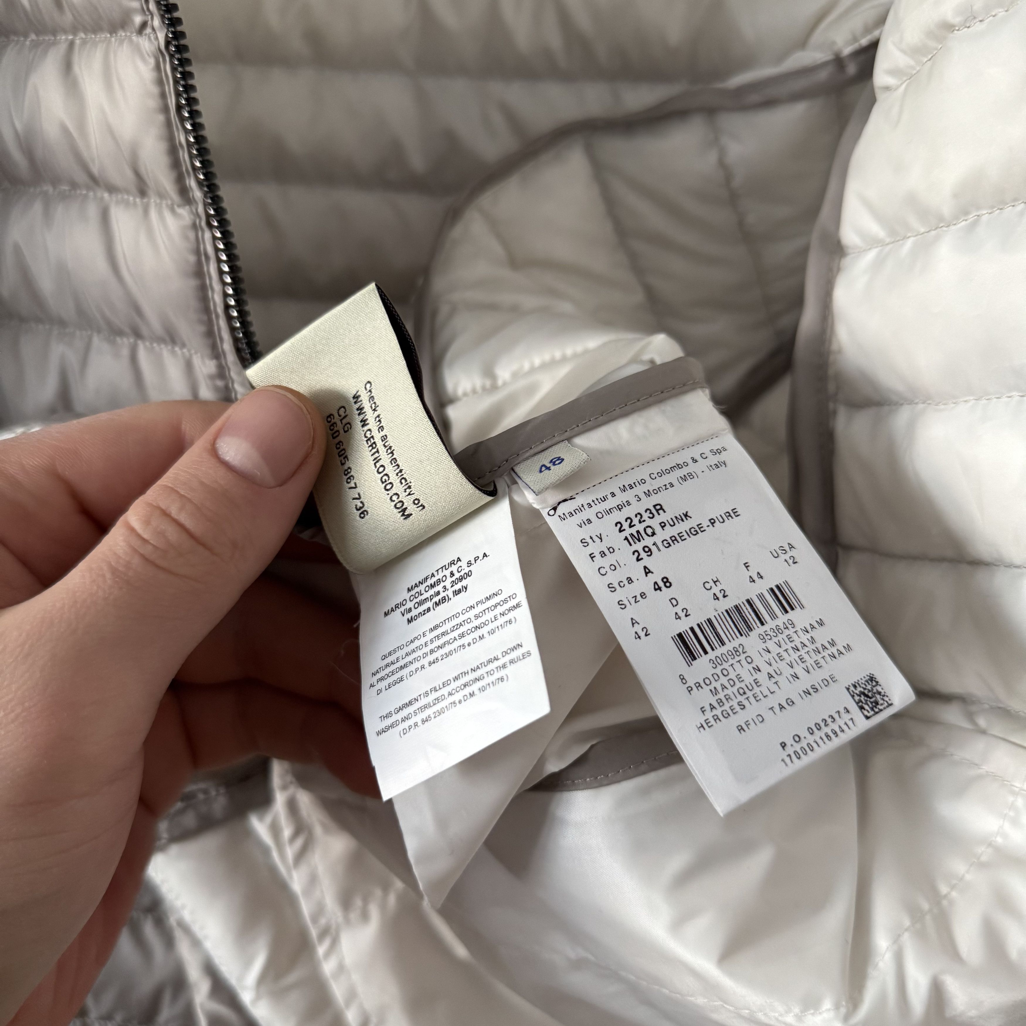 Colmar Women's Colmar Down Quilted Puffer Zip Jacket Size XL / US 12-14 / IT 48-50 - 14 Thumbnail