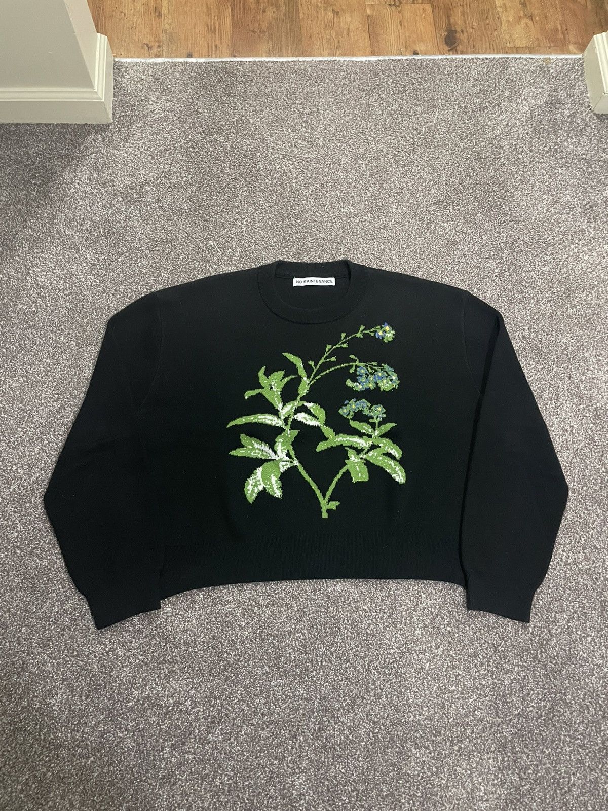 Luxury × No Maintenance No Maintenance Elle Intarsia Knit Sweater 