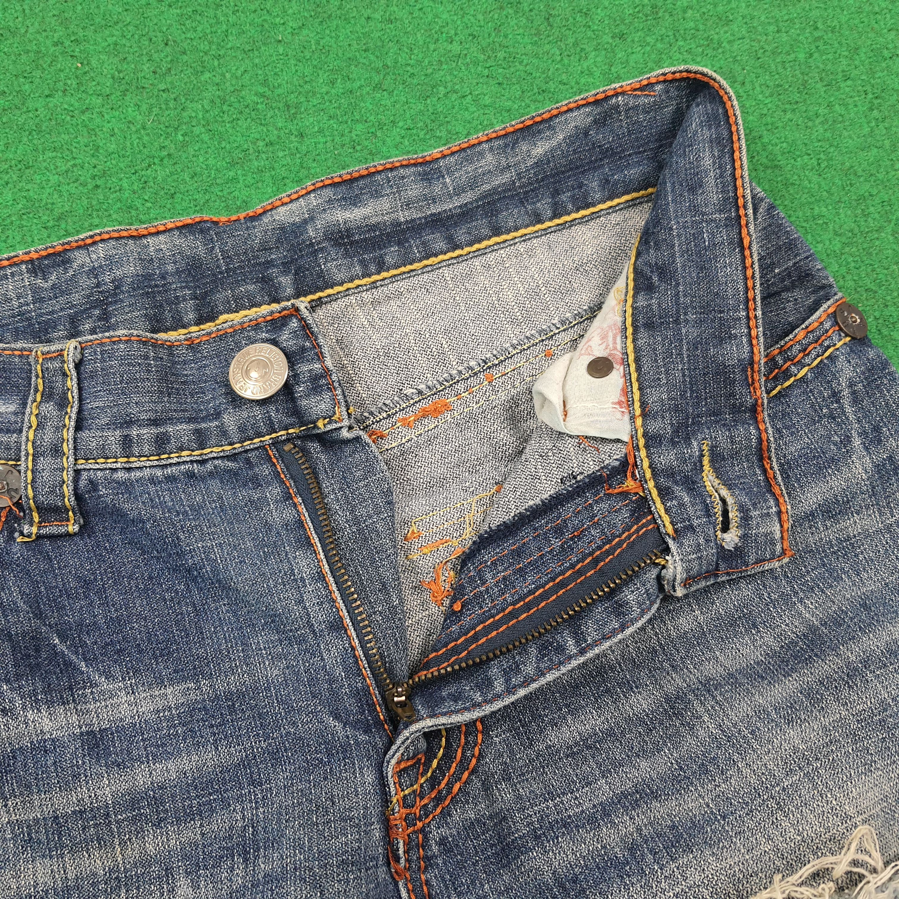 True Religion Vintage True Religion Joey Big T Flare Jeans C297N23 Size US 31 - 7 Thumbnail