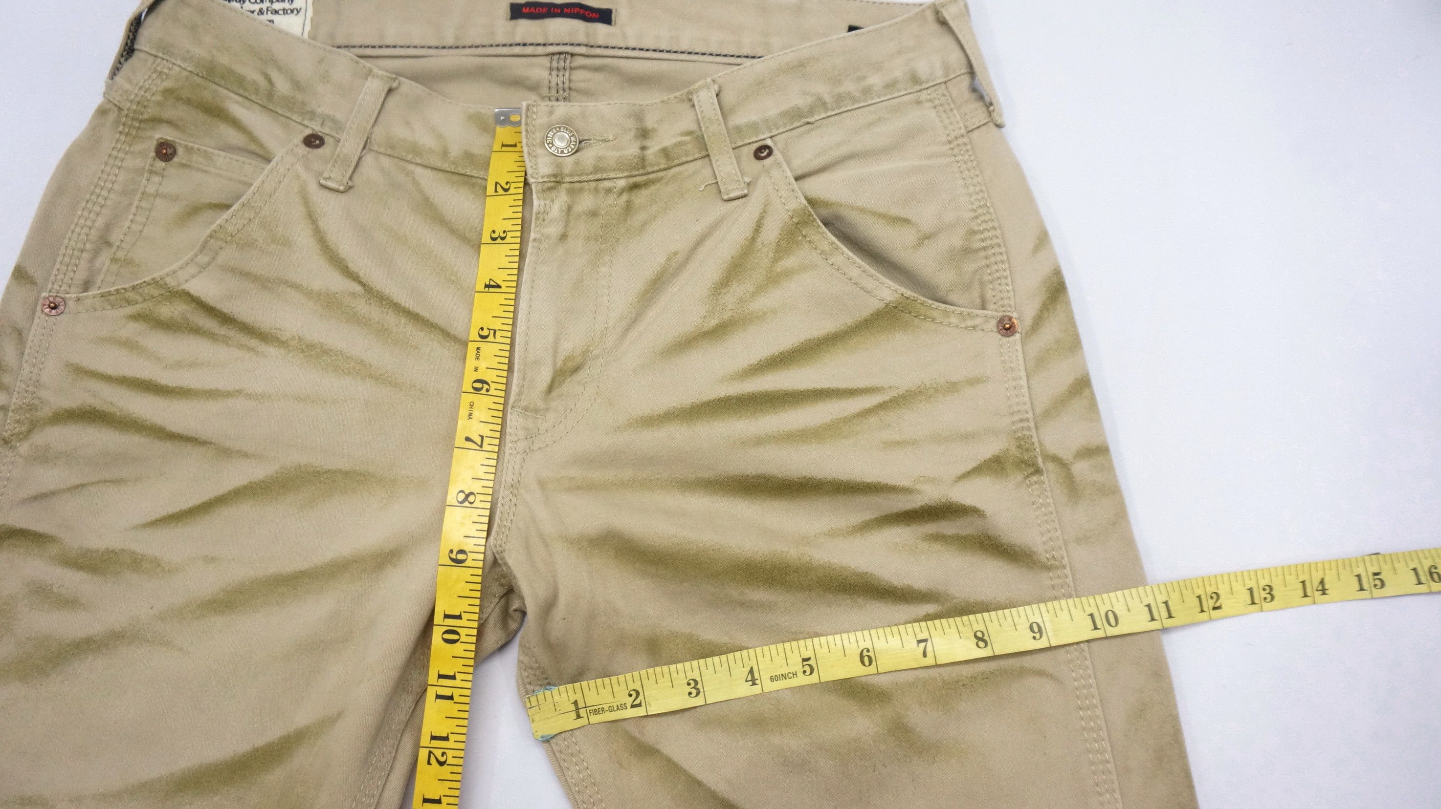 Japanese Brand 💥 Japan Blueway Made In Nippon Whisker Pants Size US 32 / EU 48 - 8 Thumbnail