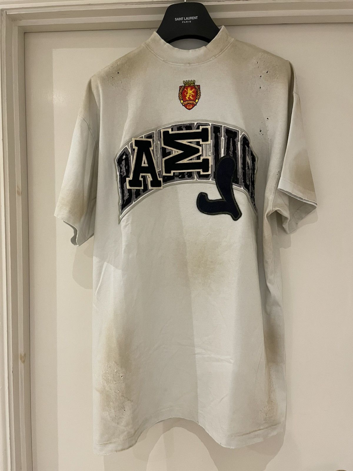 Balenciaga Balenciaga Skater Logo Tee Size US S / EU 44-46 / 1 - 1 Thumbnail