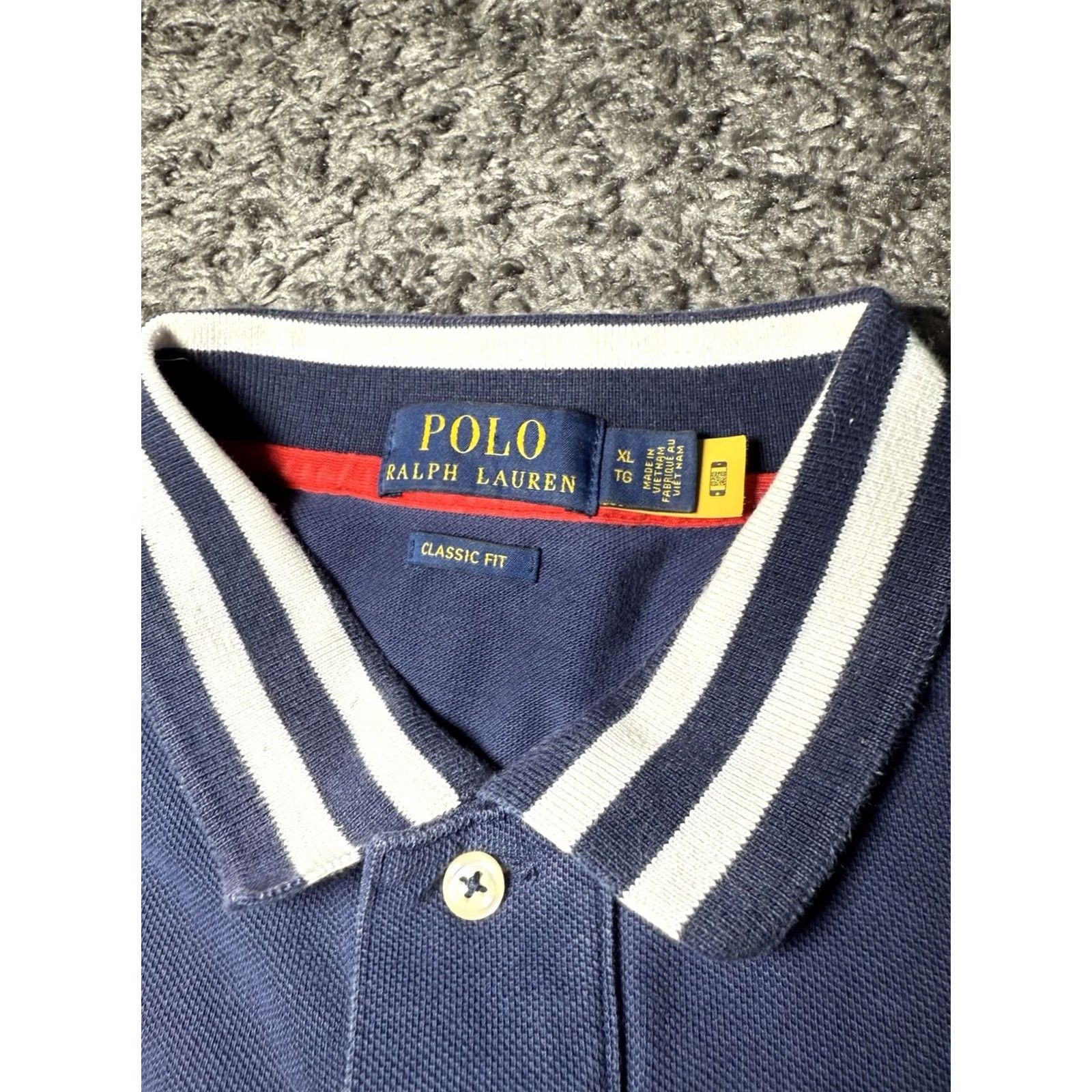 Polo Ralph Lauren Polo Ralph Lauren Big Pony USA Crest Classic Fit Polo Shirt Mens XL Size US XL / EU 56 / 4 - 5 Thumbnail