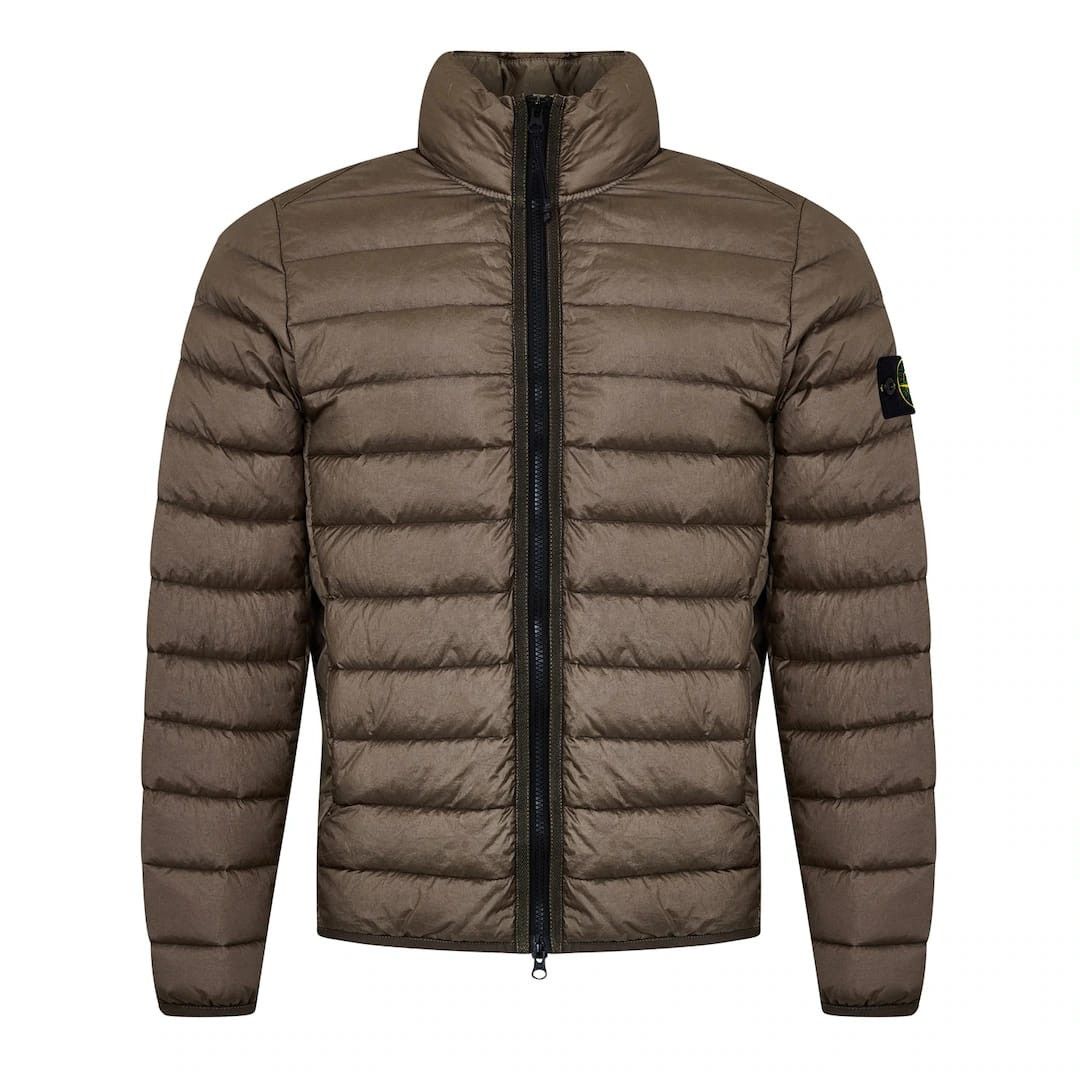 Stone Island o1g2r1mq0526 Recycled Duck Down Funnel Neck Puffer Jacket Size US S / EU 44-46 / 1 - 1 Thumbnail