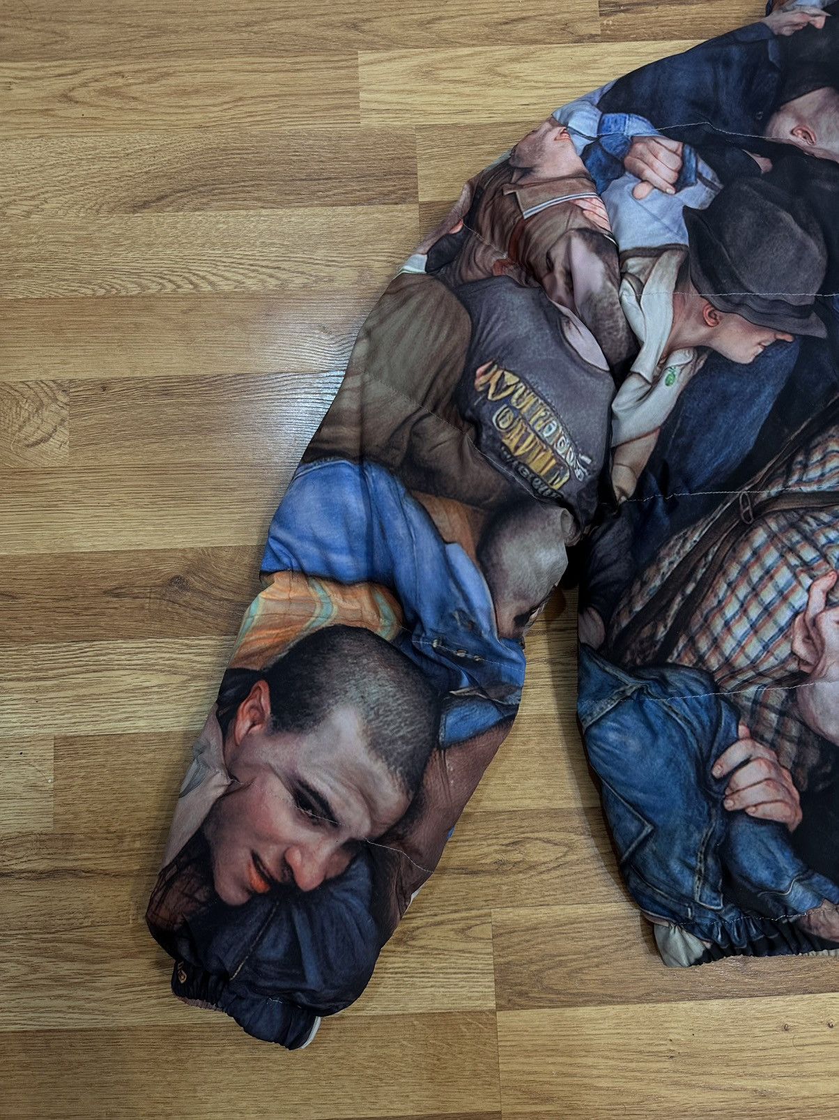 Vale Vale Forever x Dan Witz Moshpit Puffer 'Multicolor' Size US M / EU 48-50 / 2 - 7 Thumbnail