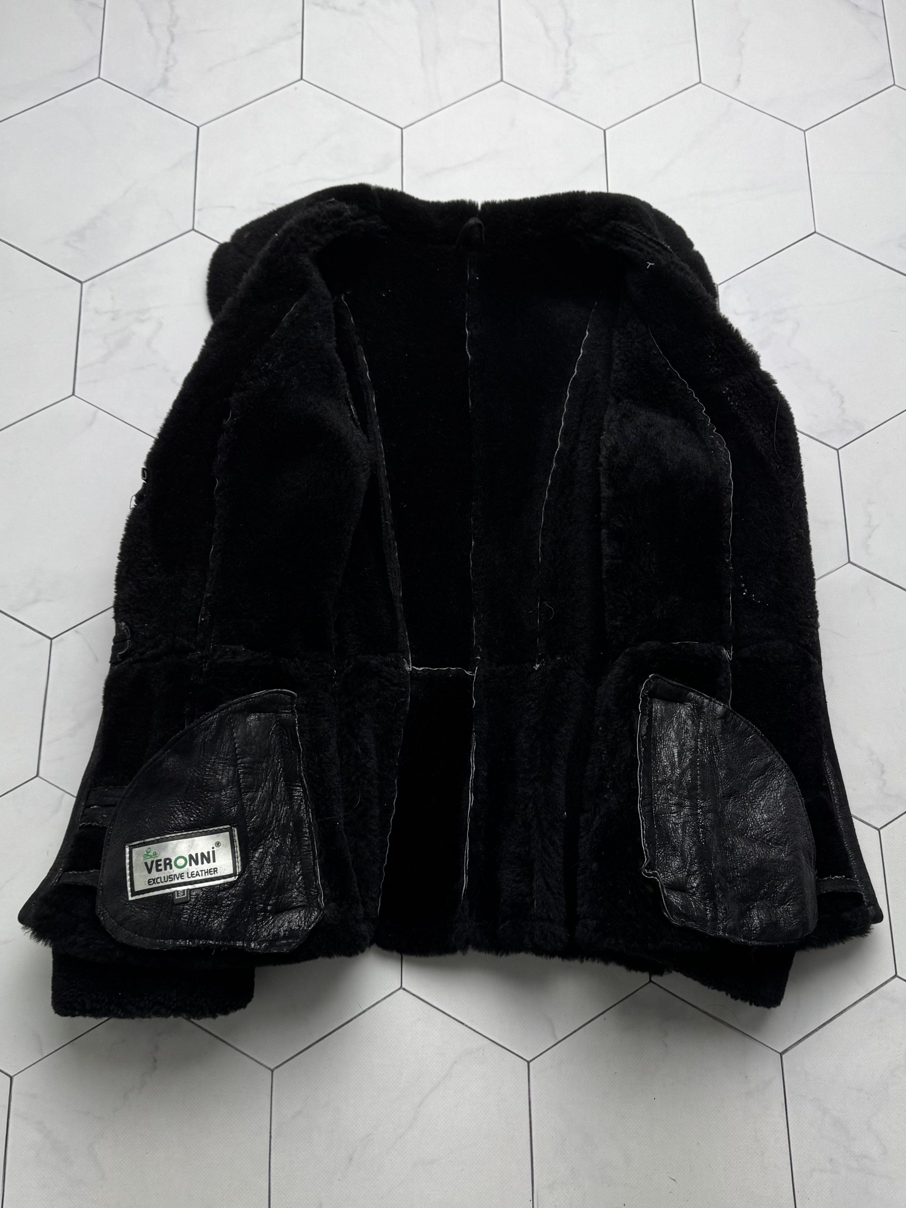 Vintage Vintage Real Sheepskin Jacket (B550) Size S / US 4 / IT 40 - 9 Thumbnail