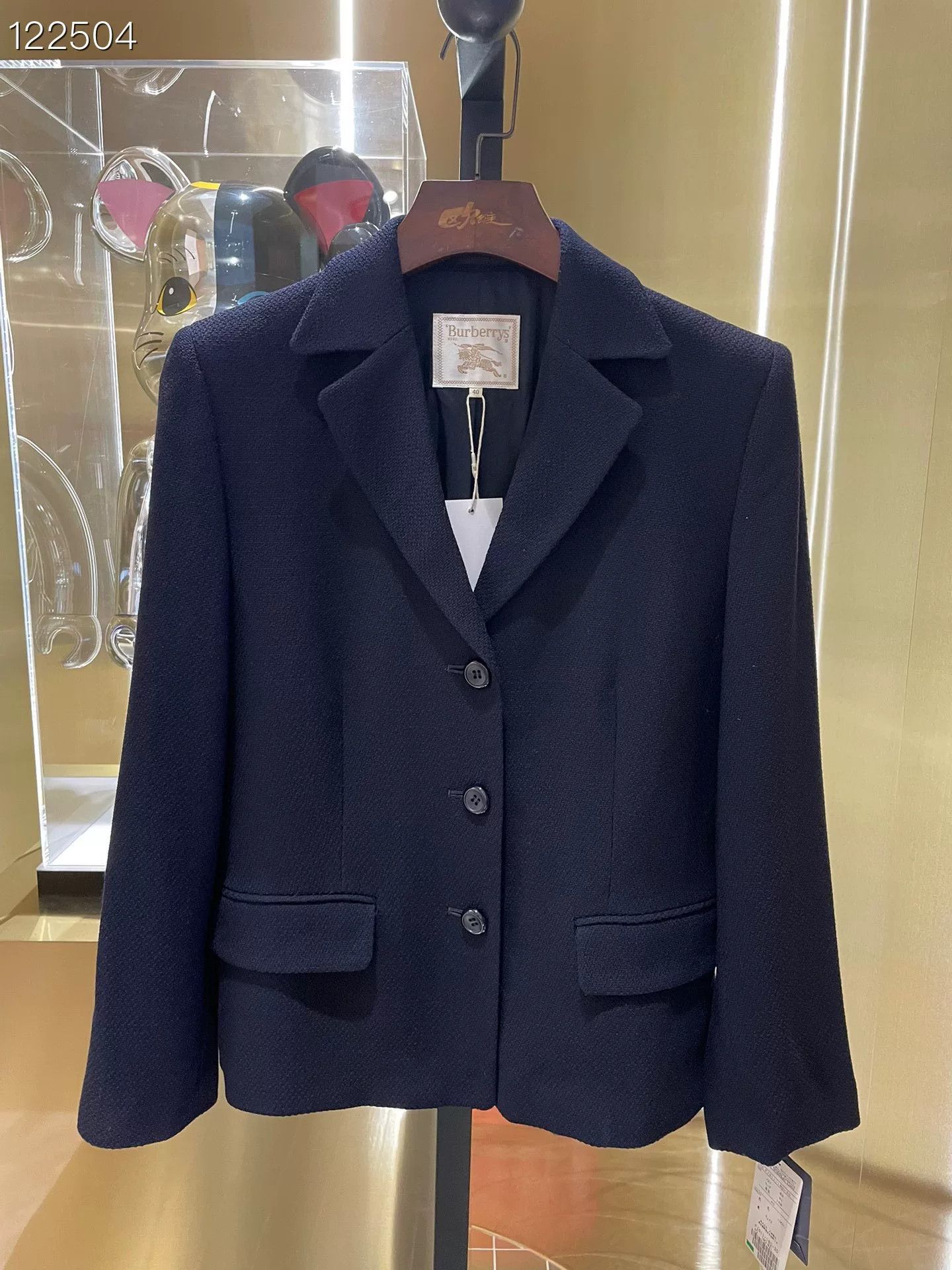 Burberry Burberry Women's Blazer Size 40 Size S / US 4 / IT 40 - 1 Thumbnail