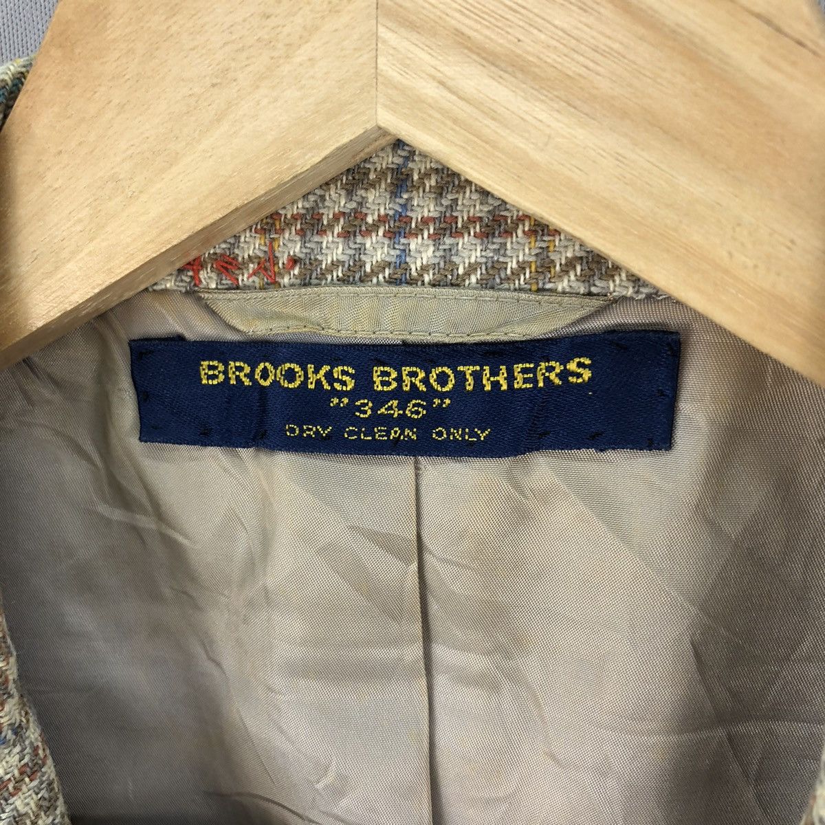 Brooks Brothers Vintage 80’s Brooks Brothers Multicolour Houndstooth Blazer Size US S / EU 44-46 / 1 - 12 Thumbnail