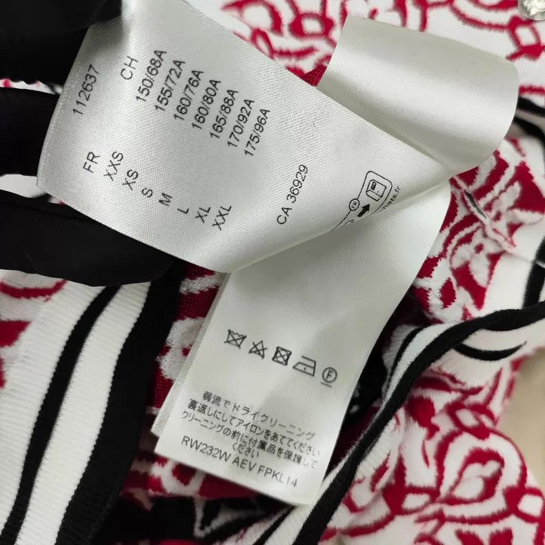 Louis Vuitton Louis Vuitton Red and white pattern presbyopic full print Size S / US 4 / IT 40 - 7 Thumbnail