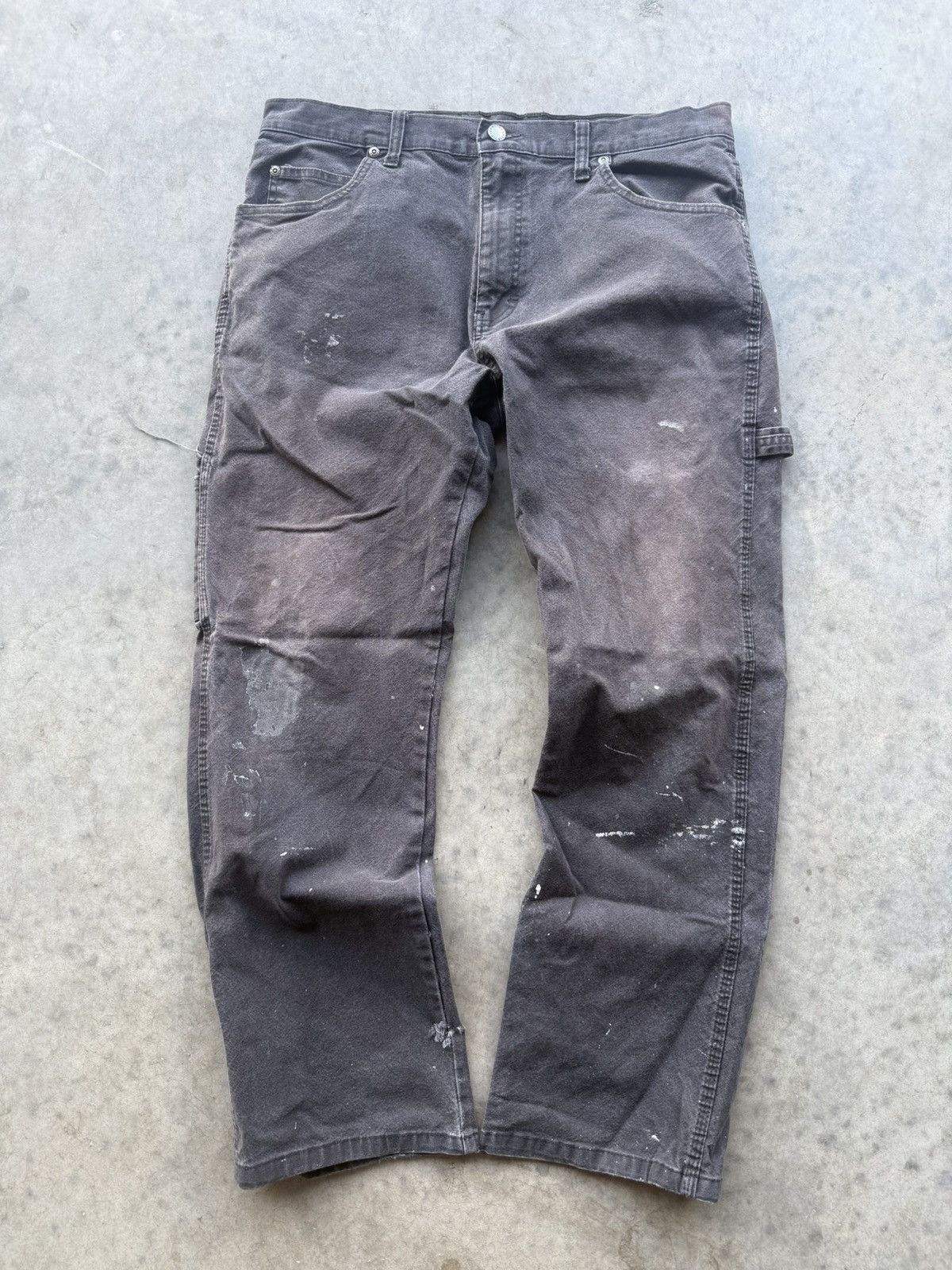 Dickies Vintage Dickies Distressed Thrashed Carpenter Pants Size US 34 / EU 50 - 1 Thumbnail