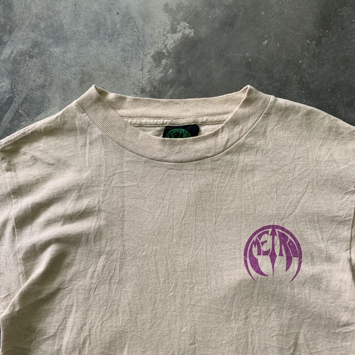Anime Vintage 90s Metro Grapich Tshirt Size US M / EU 48-50 / 2 - 6 Thumbnail