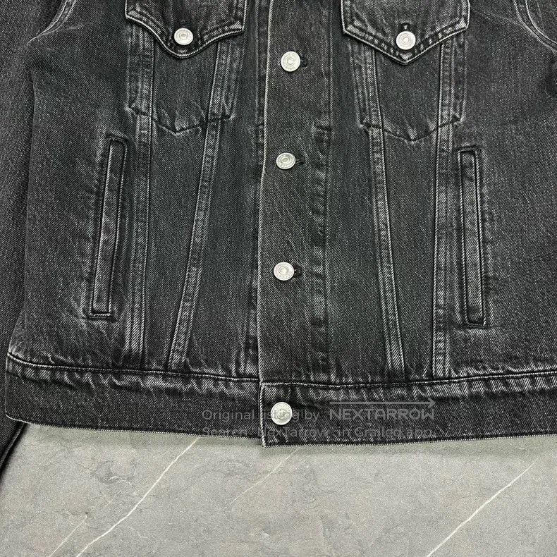 Balenciaga Balenciaga Denim Jacket Coat Size US S / EU 44-46 / 1 - 4 Thumbnail