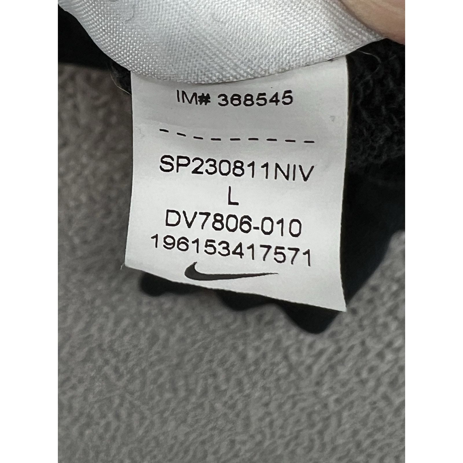 Nike Nike Fleece Women's Large Oversized Black Hoodie DV7806-010 Size L / US 10 / IT 46 - 3 Thumbnail