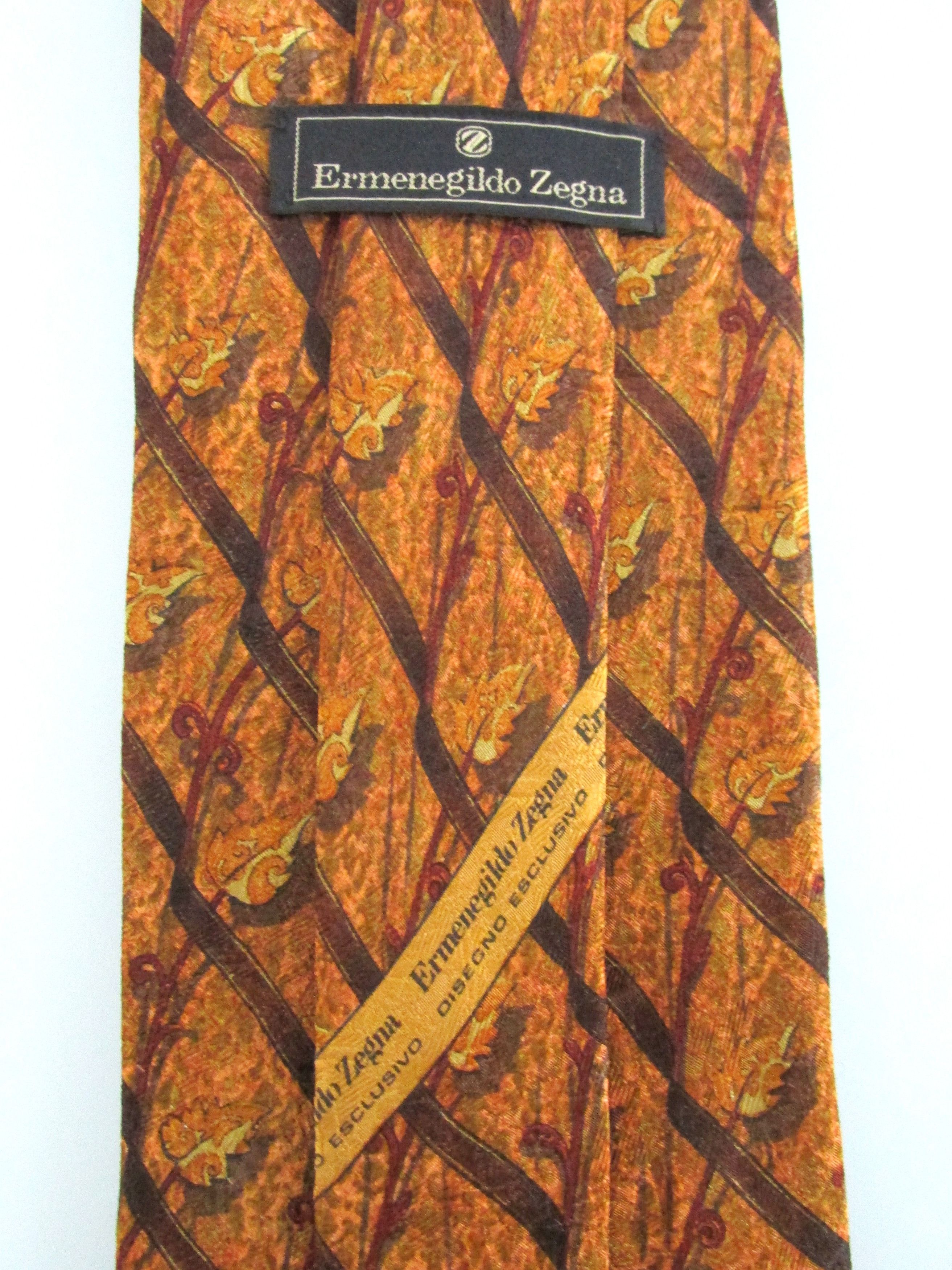 Ermenegildo Zegna Ermenegildo Zegna Men's Silk Tie Size ONE SIZE - 5 Thumbnail