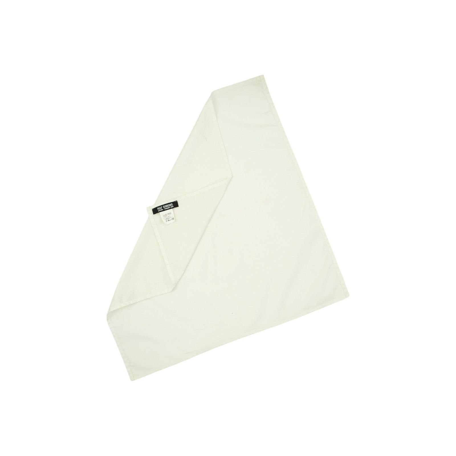 Raf Simons S/S 2003 White Handkerchief Size ONE SIZE - 2 Thumbnail
