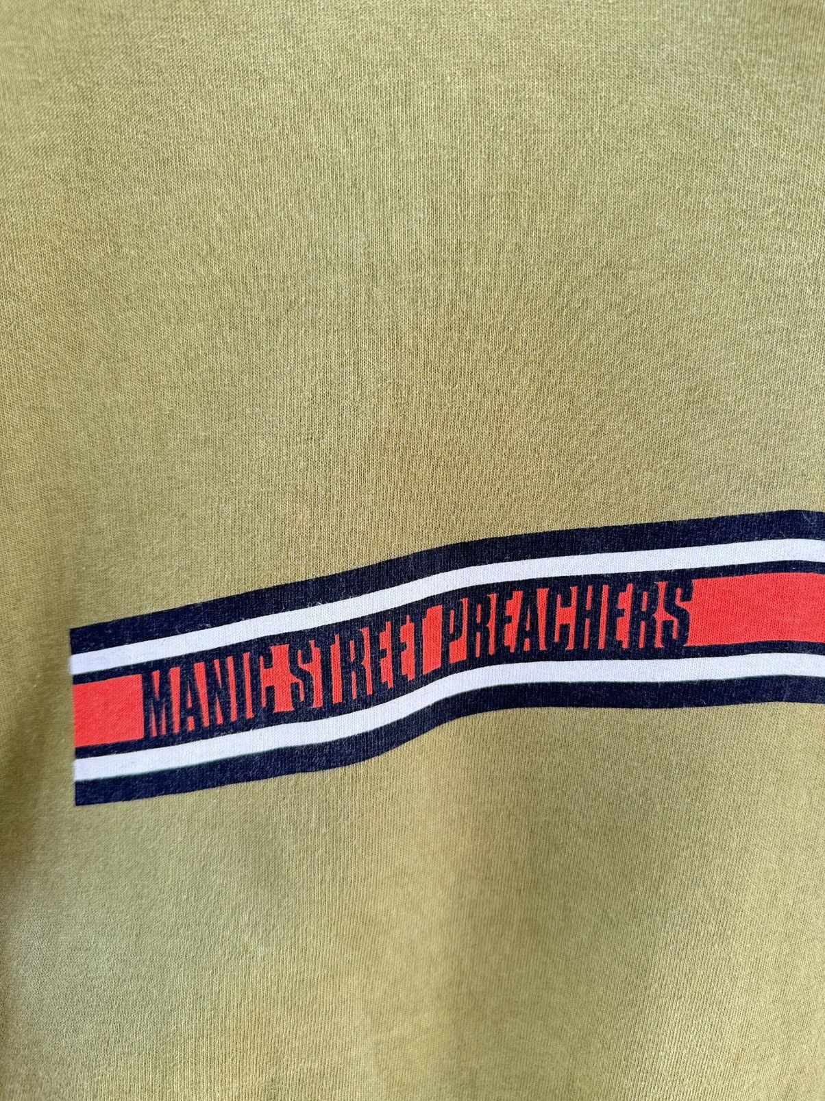 Band Tees Vintage 90s Manic Street Preachers Designs For Life Faded T Size US M / EU 48-50 / 2 - 4 Thumbnail