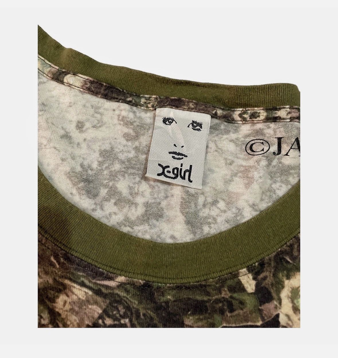 X-Girl X-Girl Camo Tee Size M / US 6-8 / IT 42-44 - 4 Thumbnail
