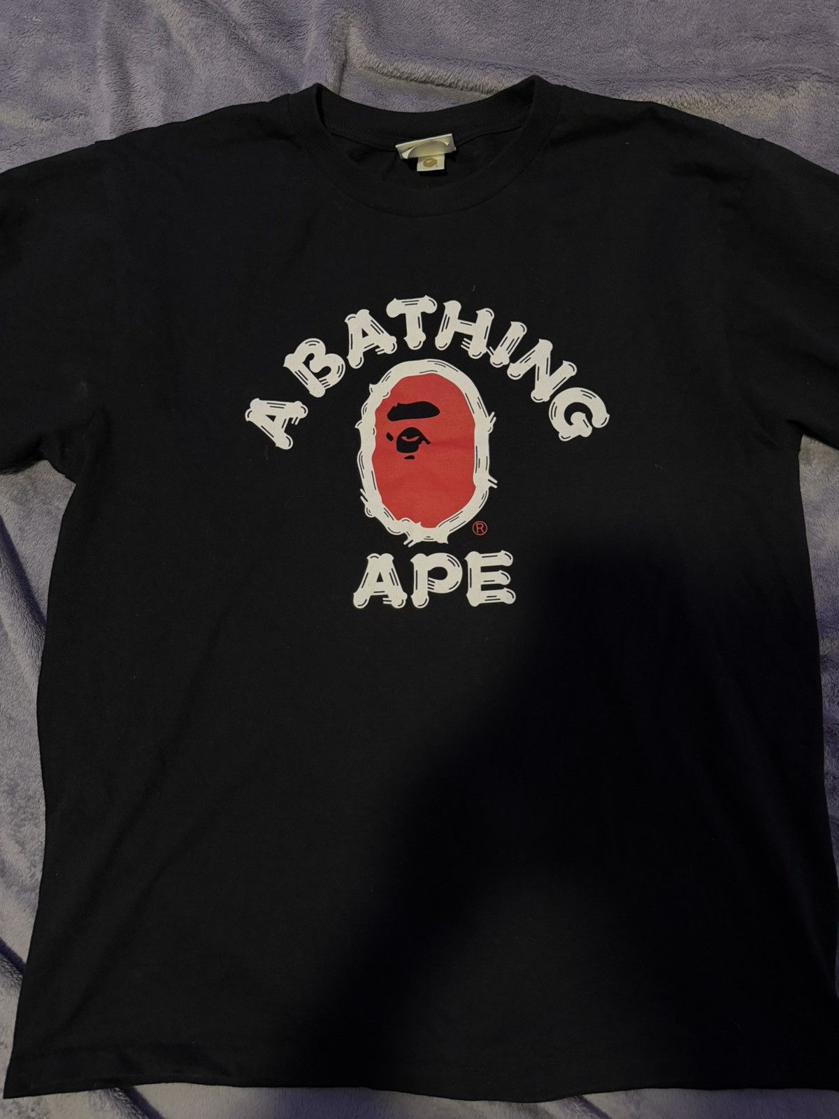 Bape Bape Logo Tee Size US L / EU 52-54 / 3 - 2 Thumbnail