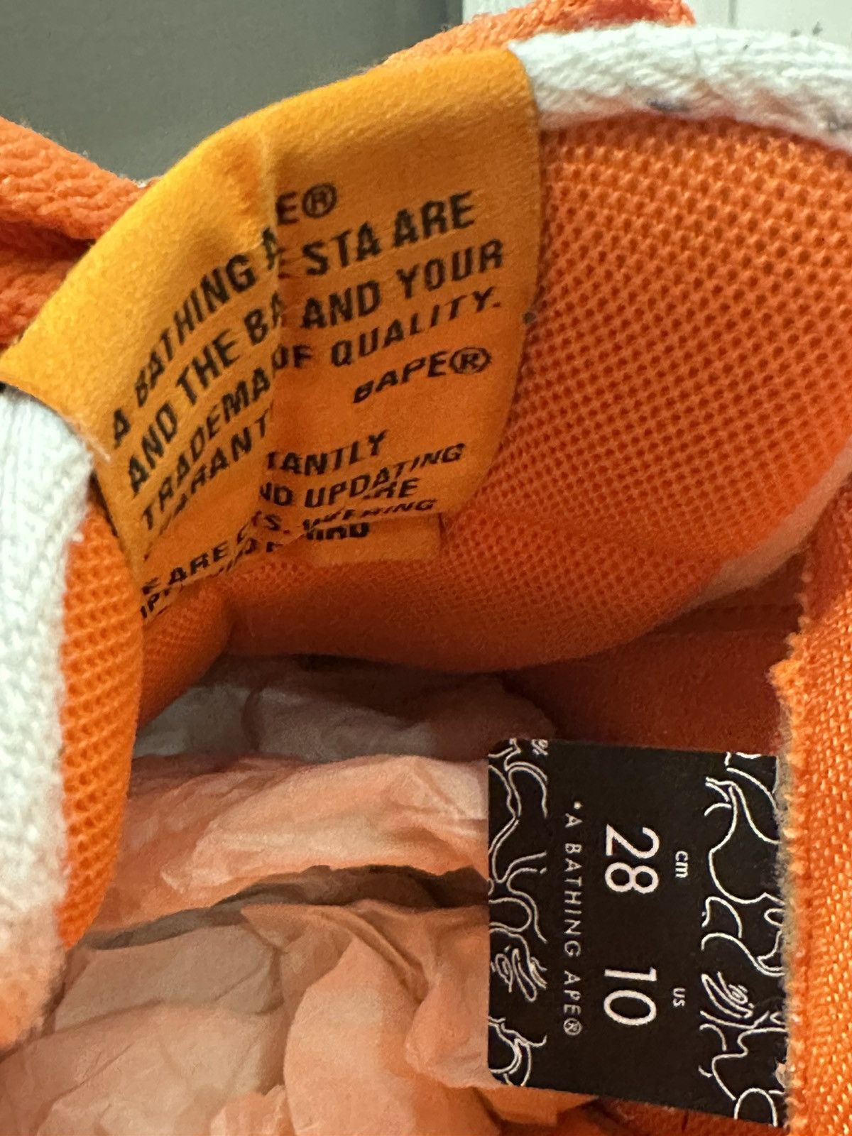 Bape × Heron Preston Heron Preston x A BATHING APE Bapesta Size US 10 / EU 43 - 10 Thumbnail