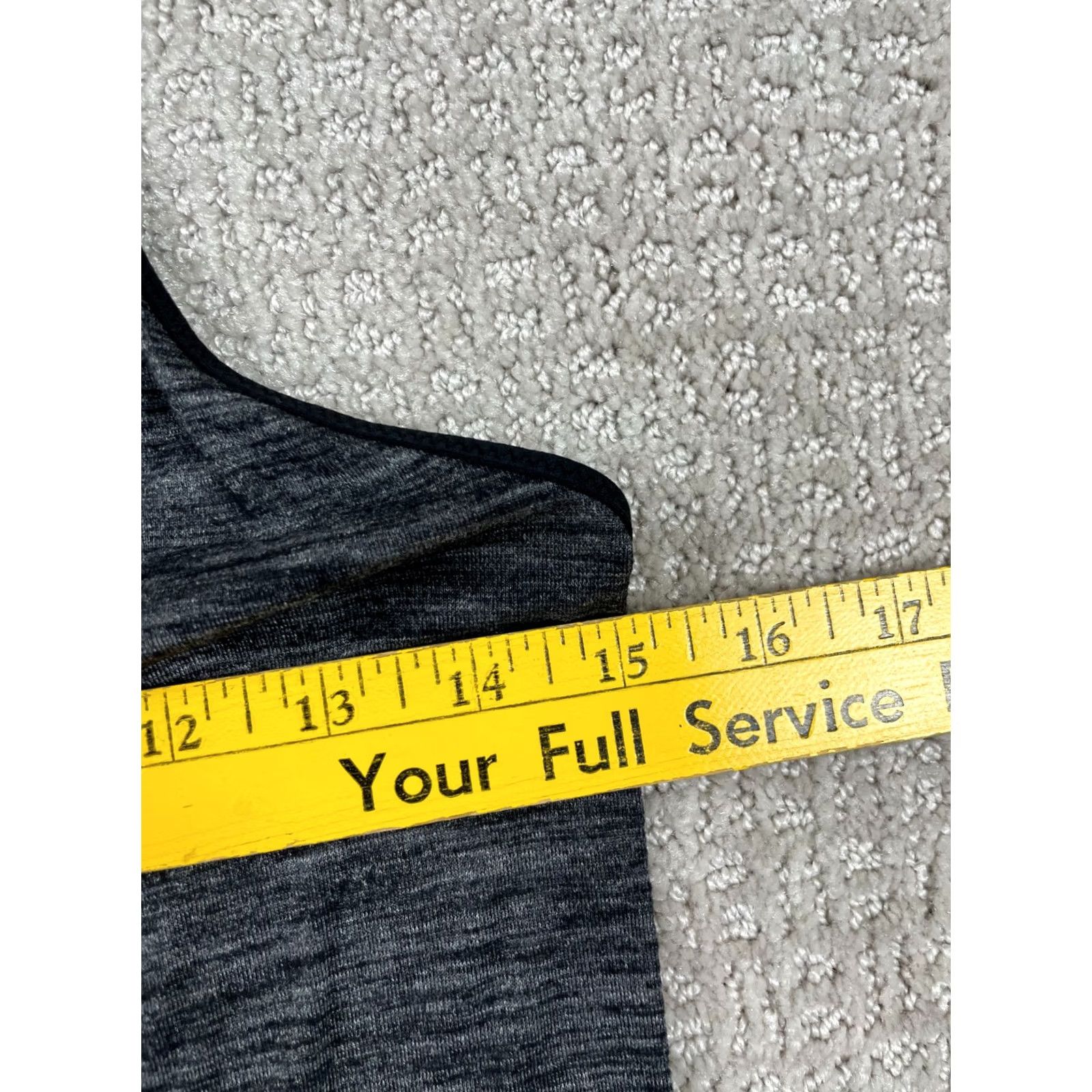 Lululemon Lululemon Tank Top Womens 4 What The Sport Singlet Heathered Gray Split Strap Sleeveless Racerback Athletic Basic Activewear Running Size S / US 4 / IT 40 - 3 Thumbnail
