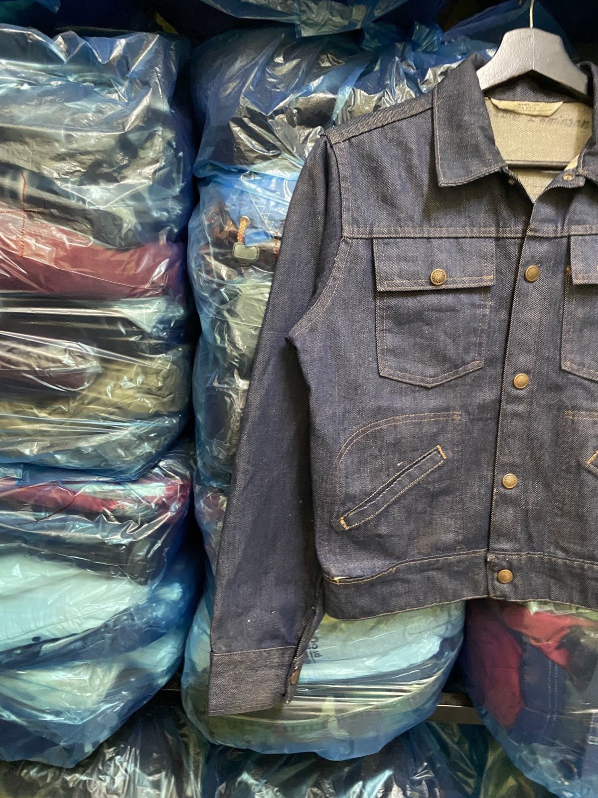 Vintage Vintage Selvedge Denim Jacket – Unbranded, 1970s Style Size US XS / EU 42 / 0 - 5 Thumbnail